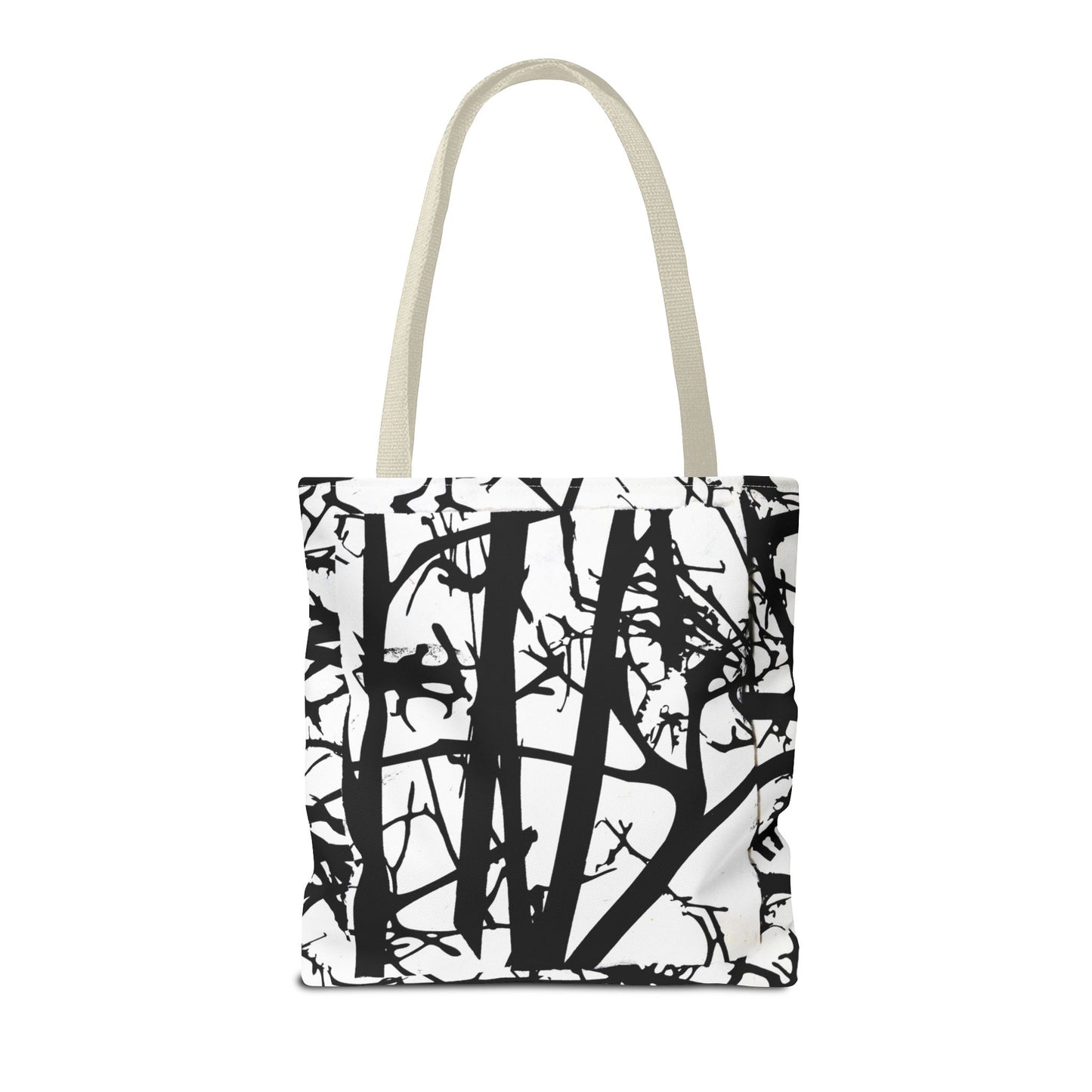 Black Trees Tote Bag