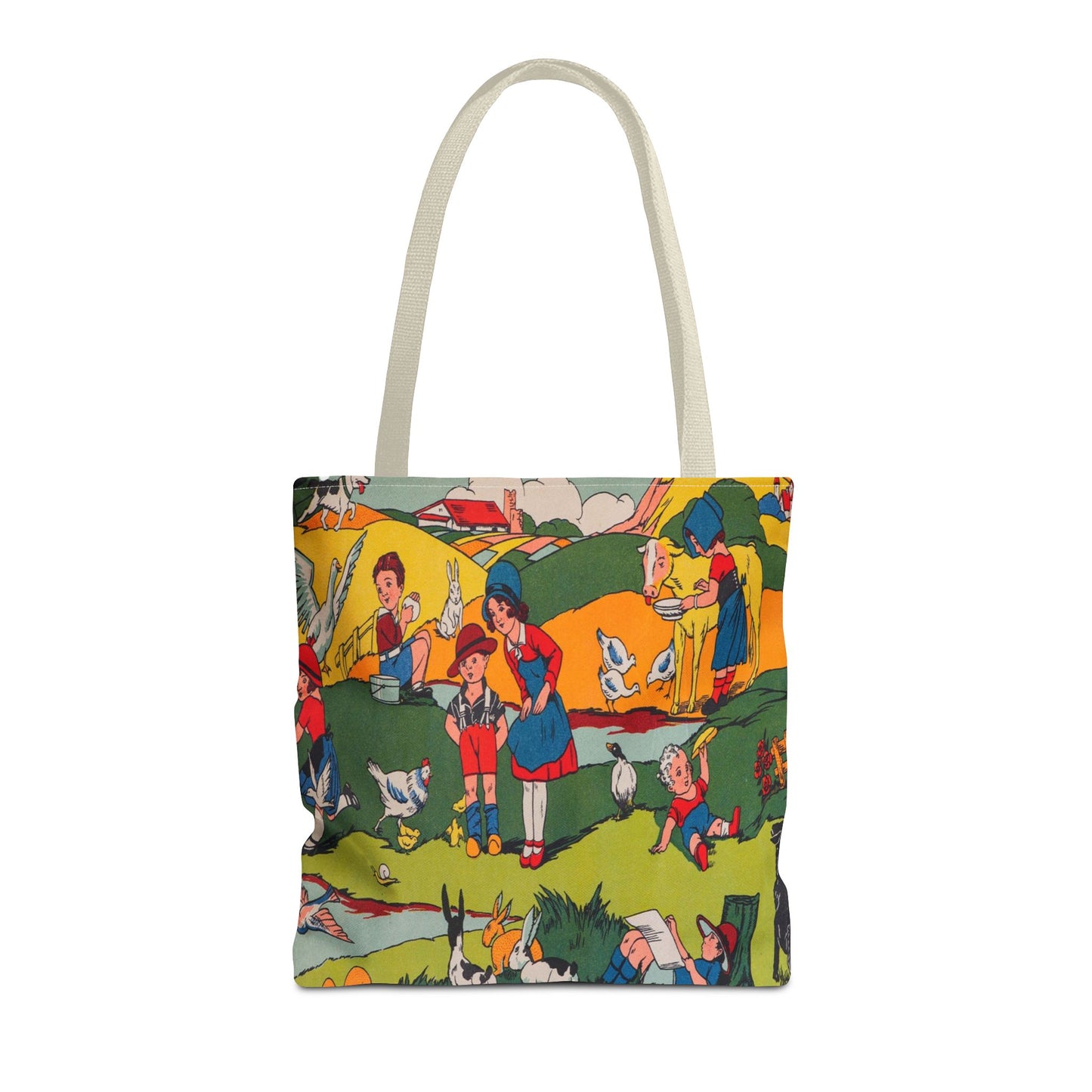 Art Deco Farm Tote Bag