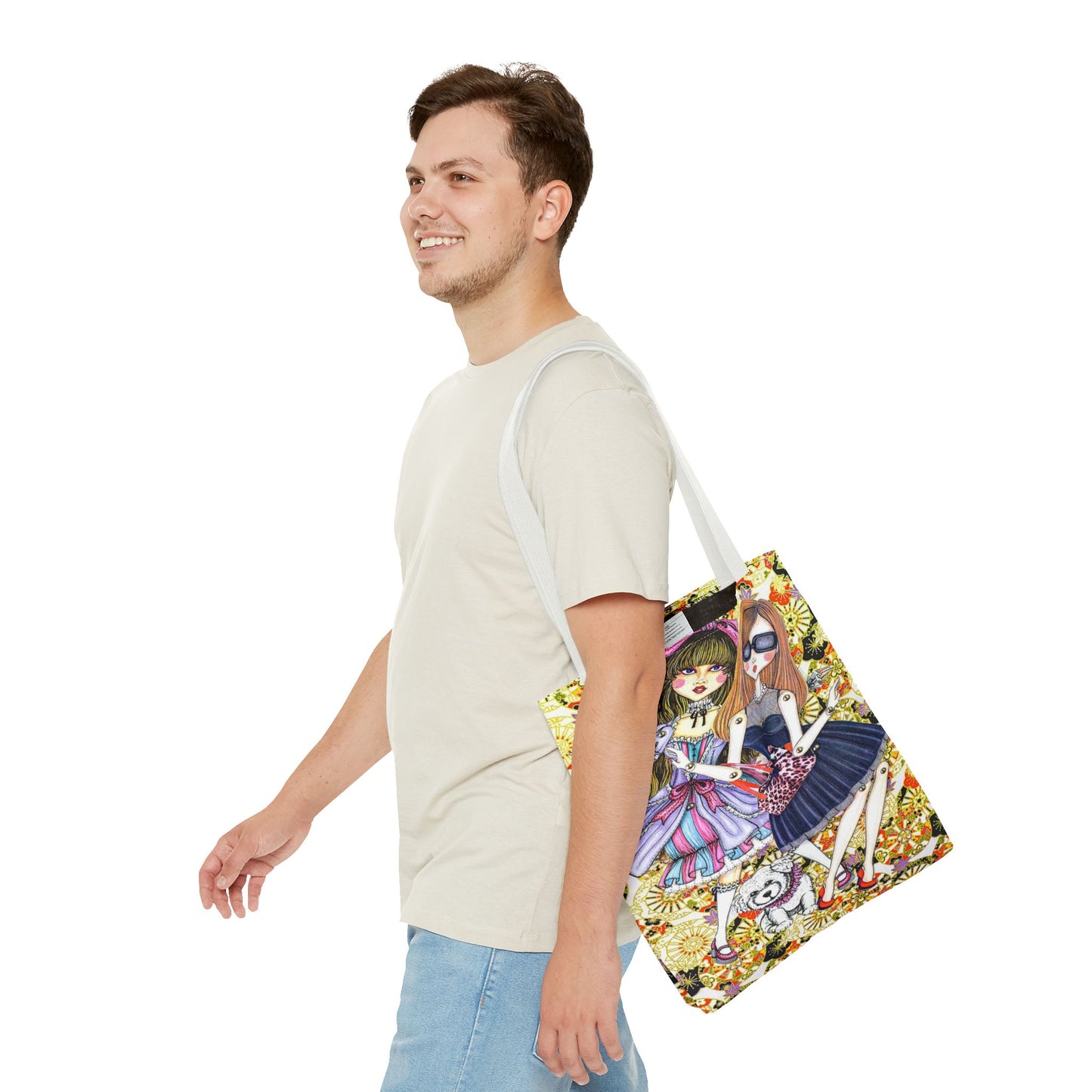 Anime Super Models Tote Bag 4