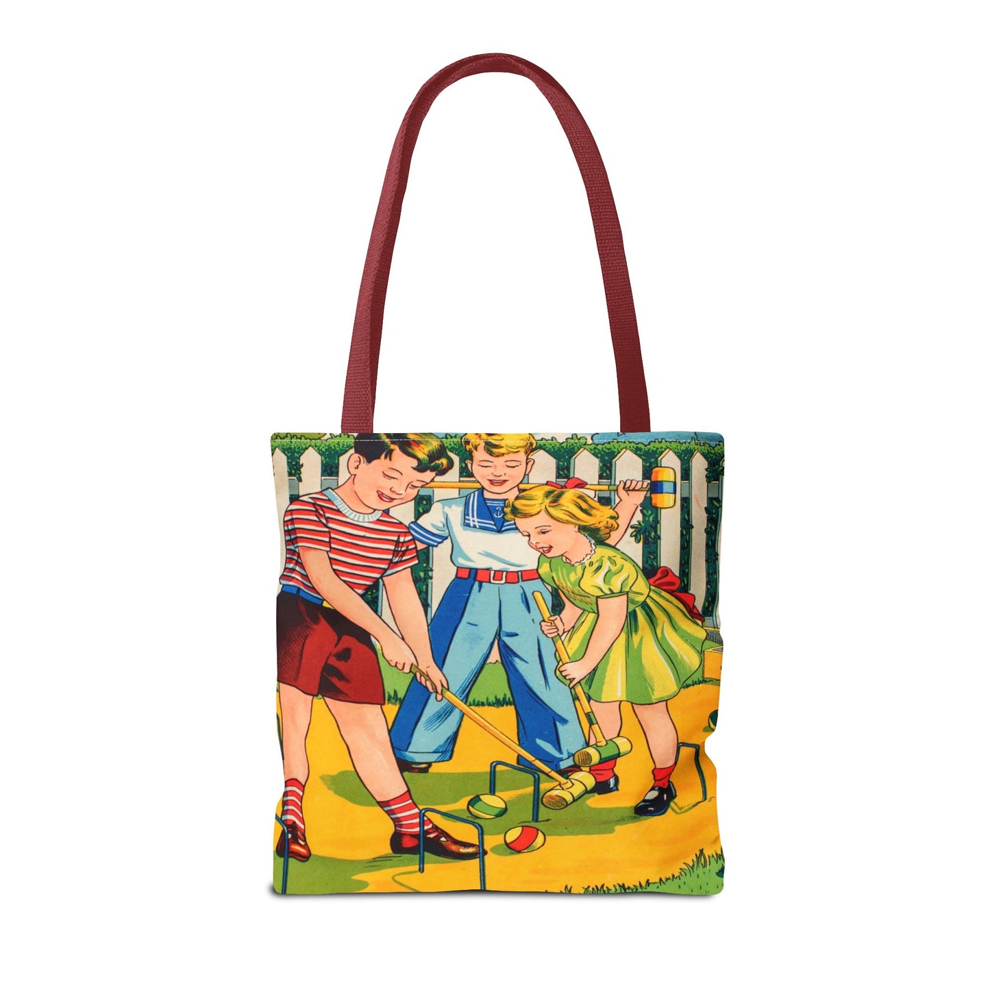 Croquet Kids Tote Bag