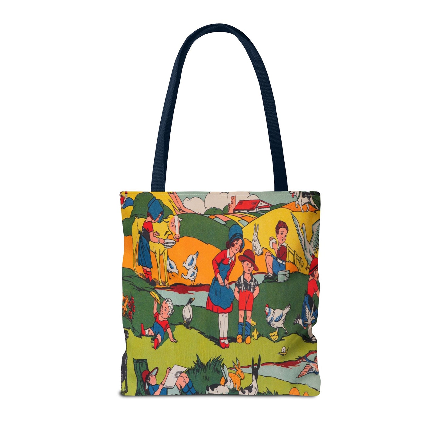 Art Deco Farm Tote Bag