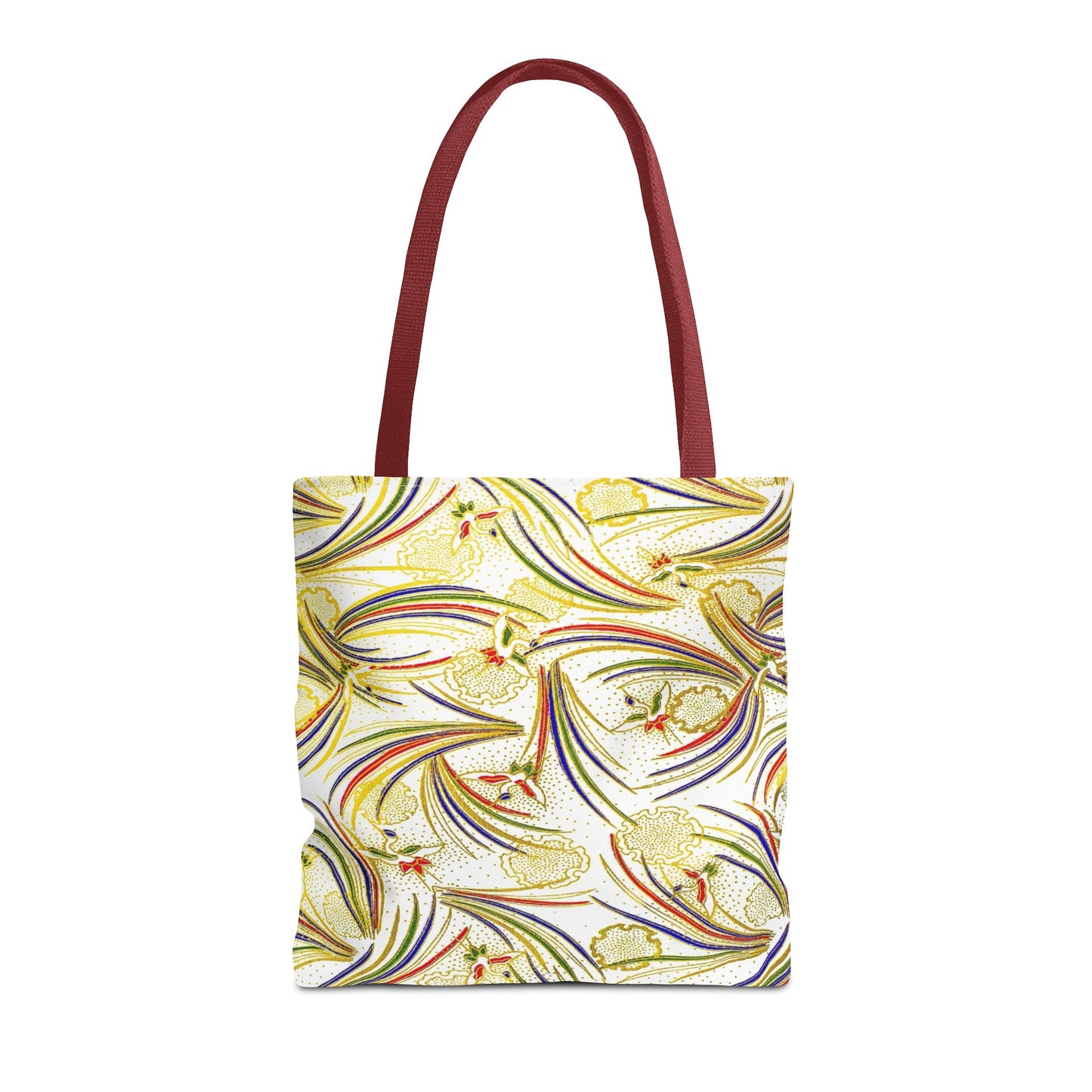 Tsuru Yukiwa Cranes Tote Bag / Yellow