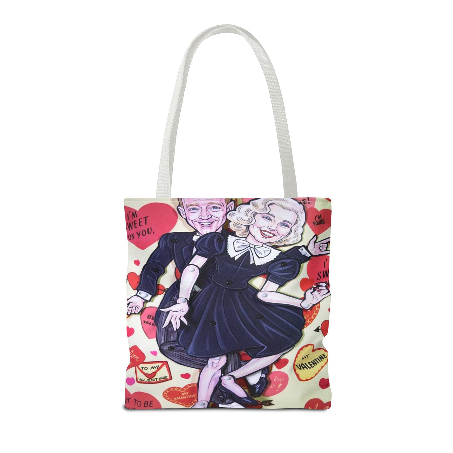 Fred Astaire Ginger Rodgers Dancing Stars Tote Bag 3