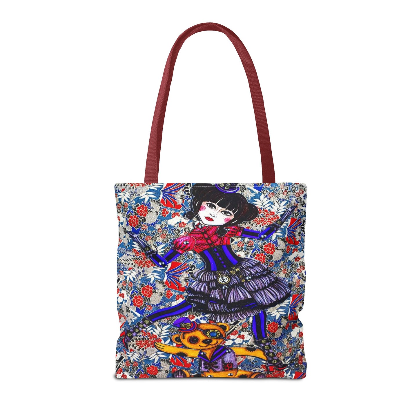 Gothic Steampunk Tote Bag 1