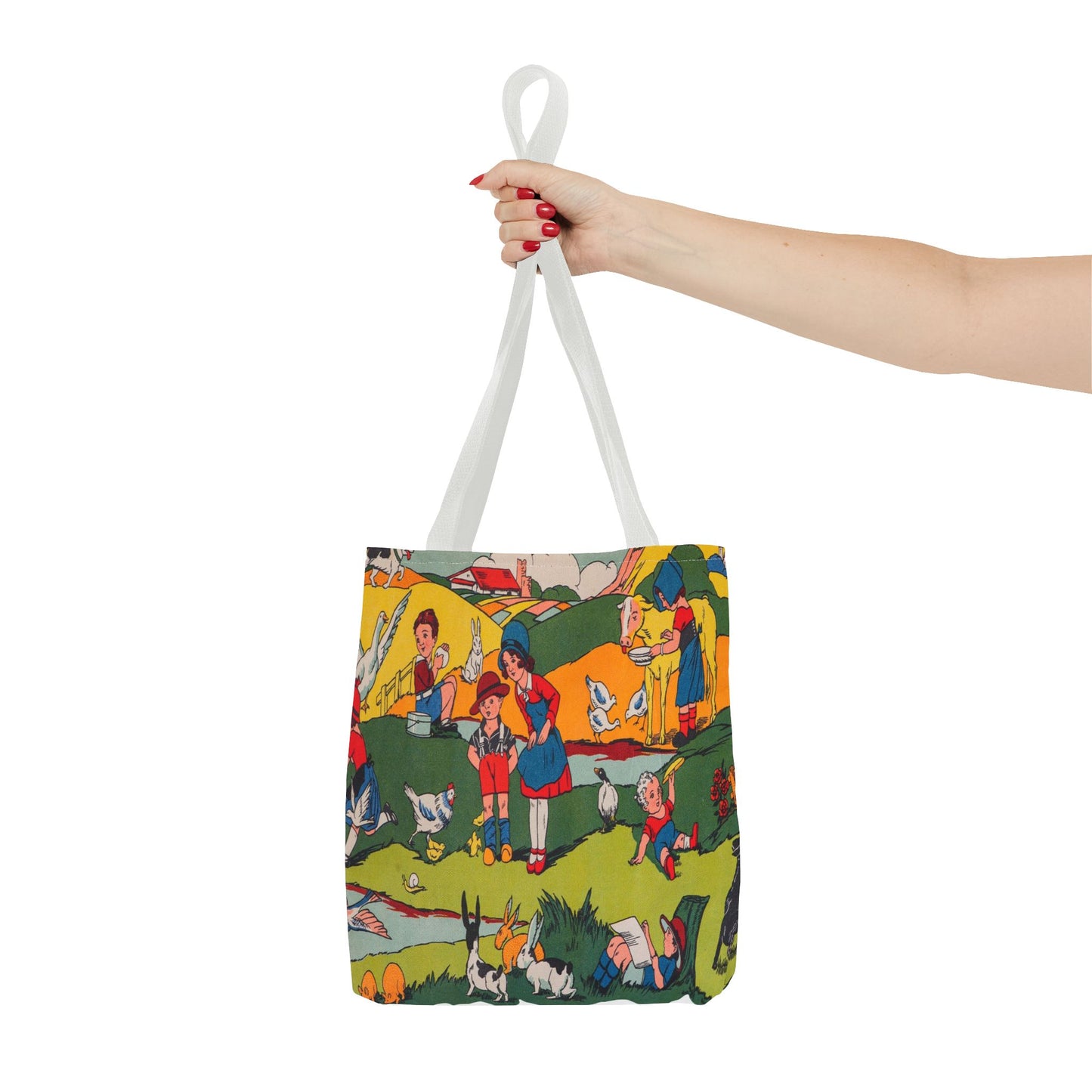 Art Deco Farm Tote Bag