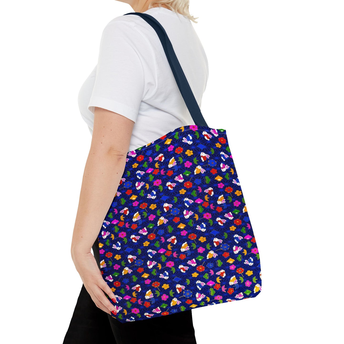 Candy Colors Rabbits Tote Bag