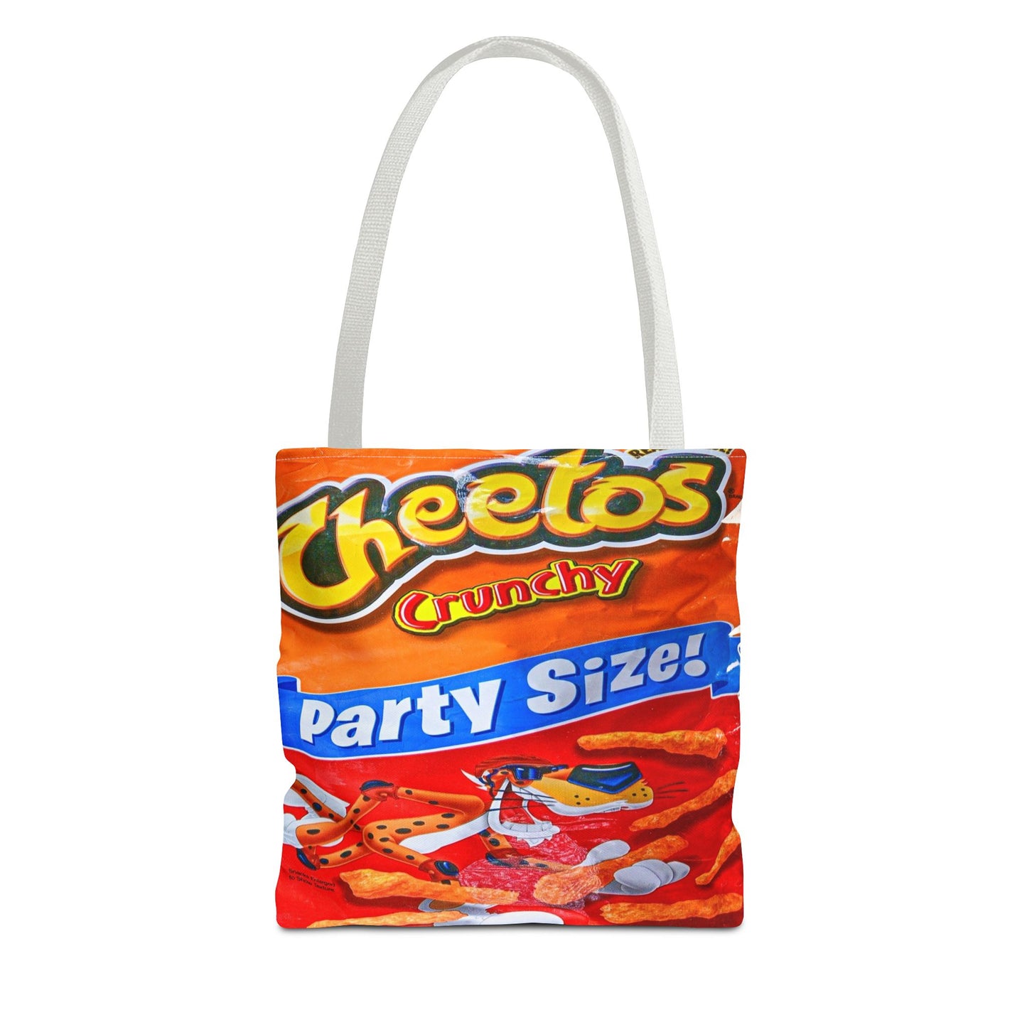 Cheetos Crunchy Party Size Tote Bag 13' X 13"