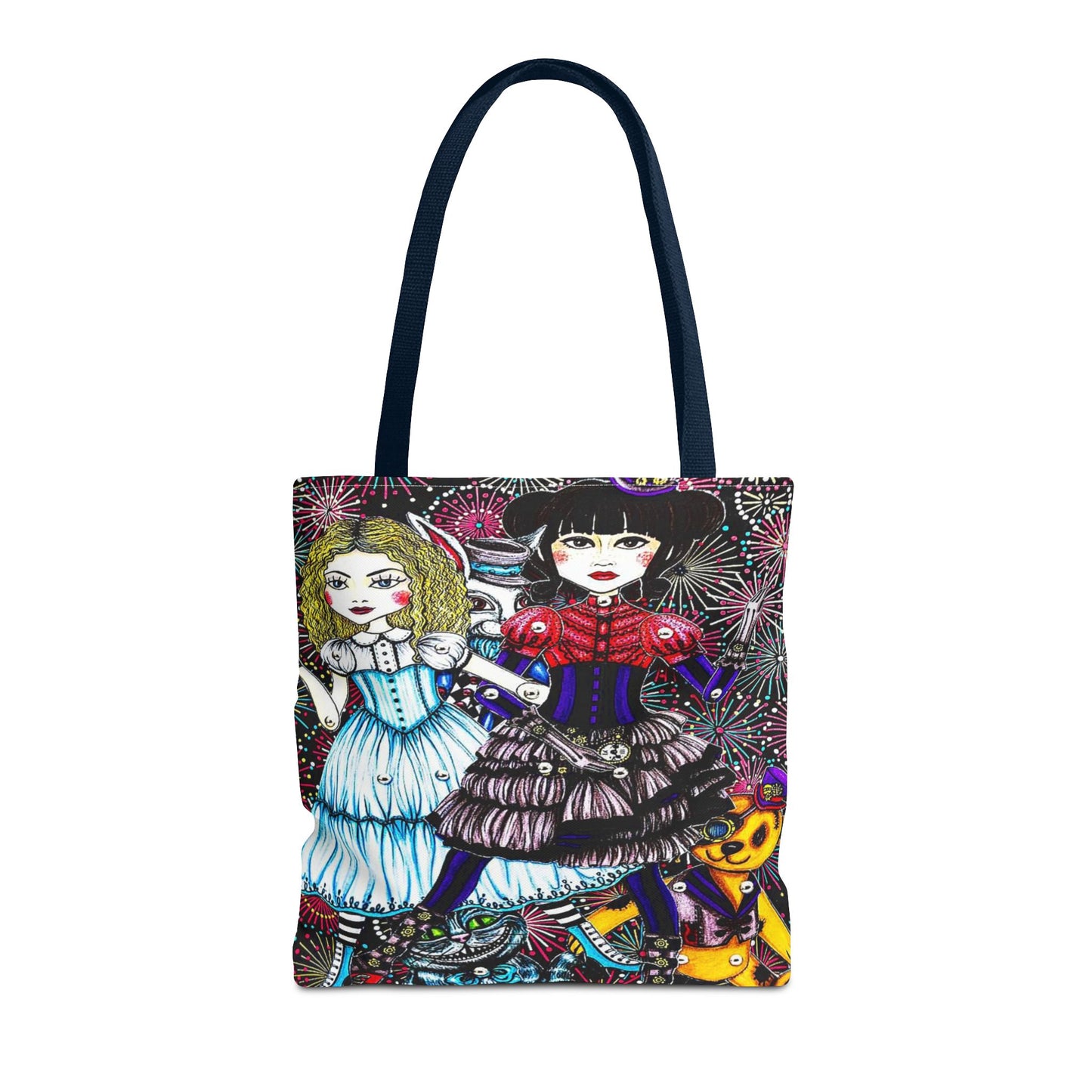 Gothic Steampunk Anime Doll Tote Bag 4