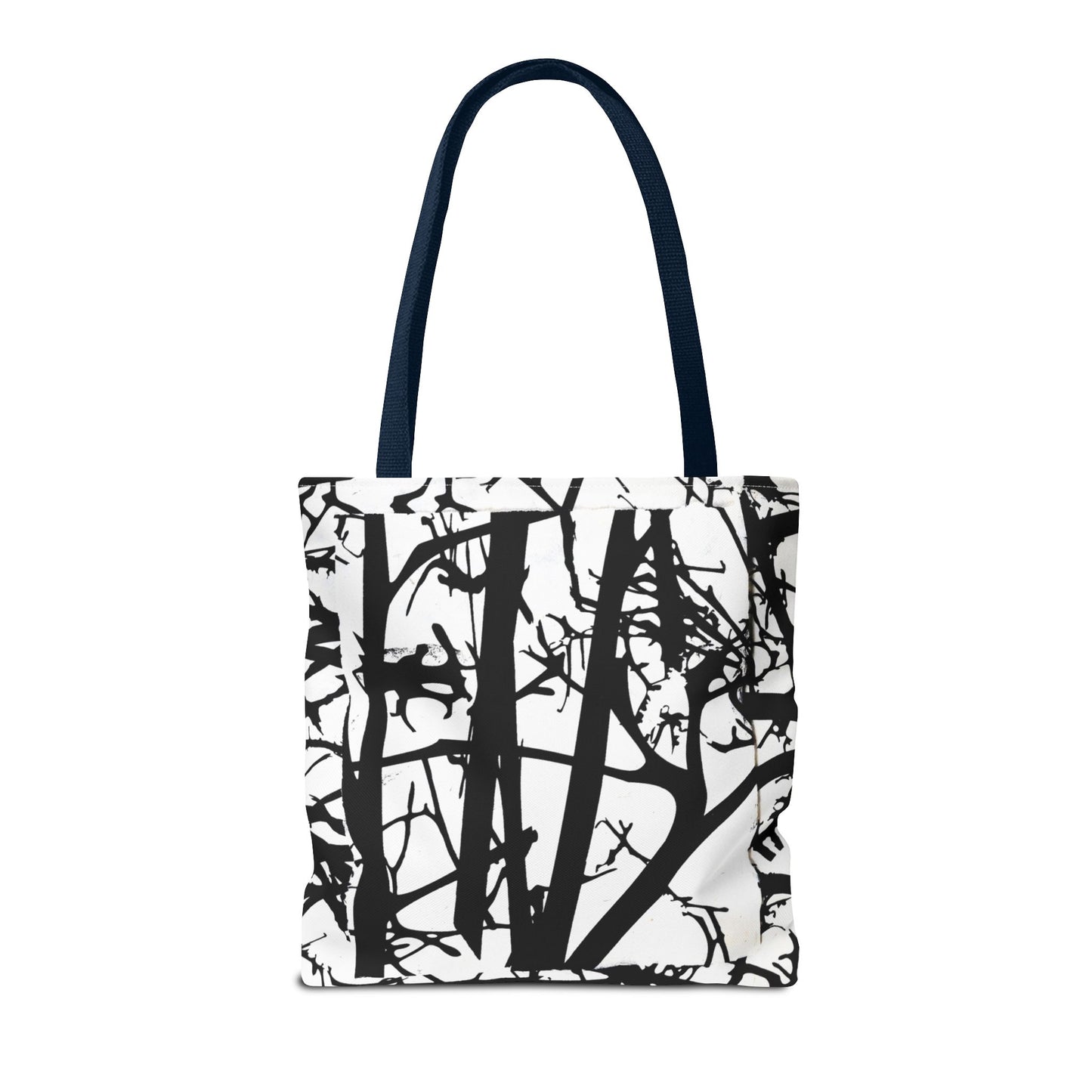 Black Trees Tote Bag
