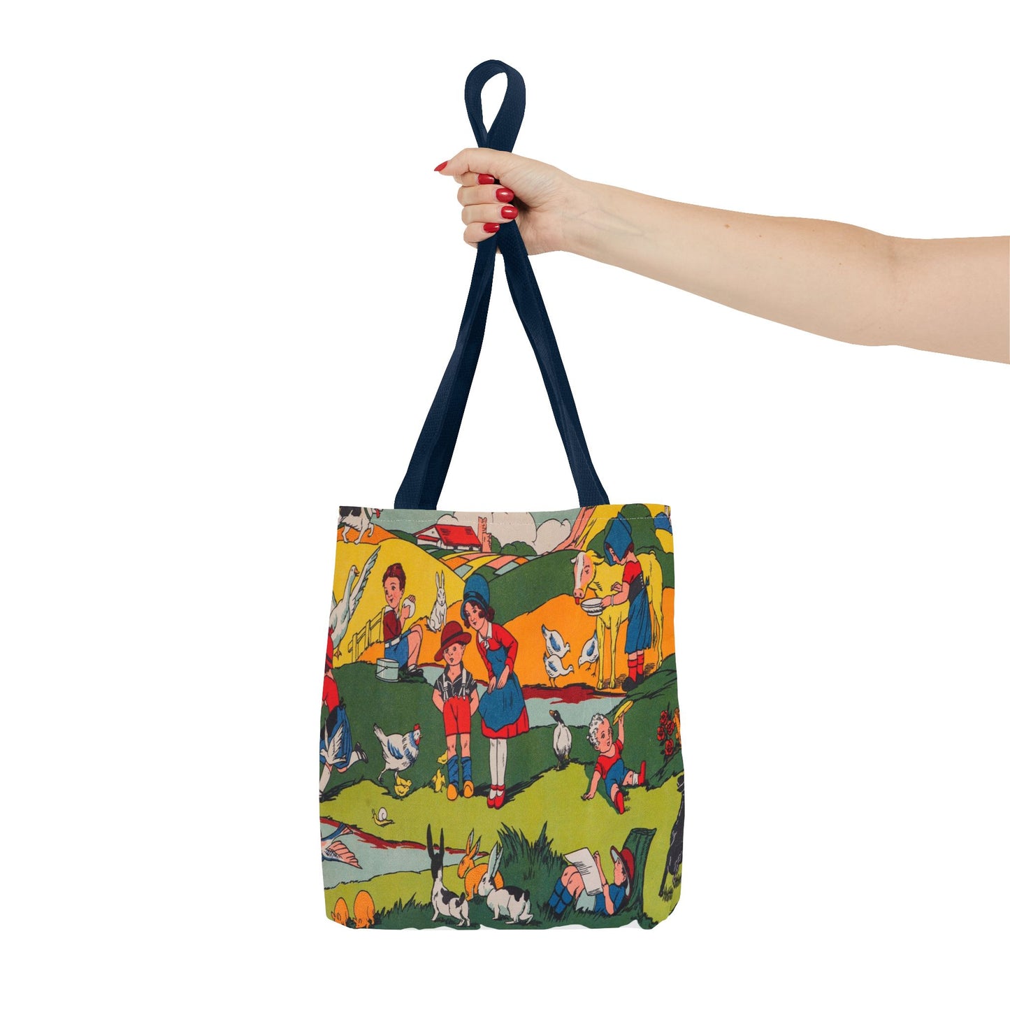 Art Deco Farm Tote Bag