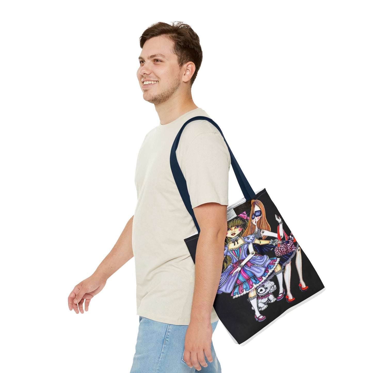 Anime Supermodels Tote Bag 2