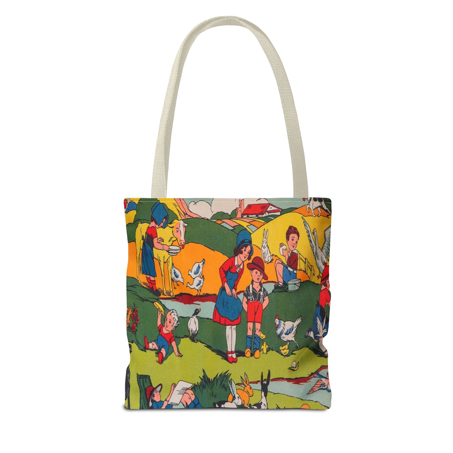 Art Deco Farm Tote Bag