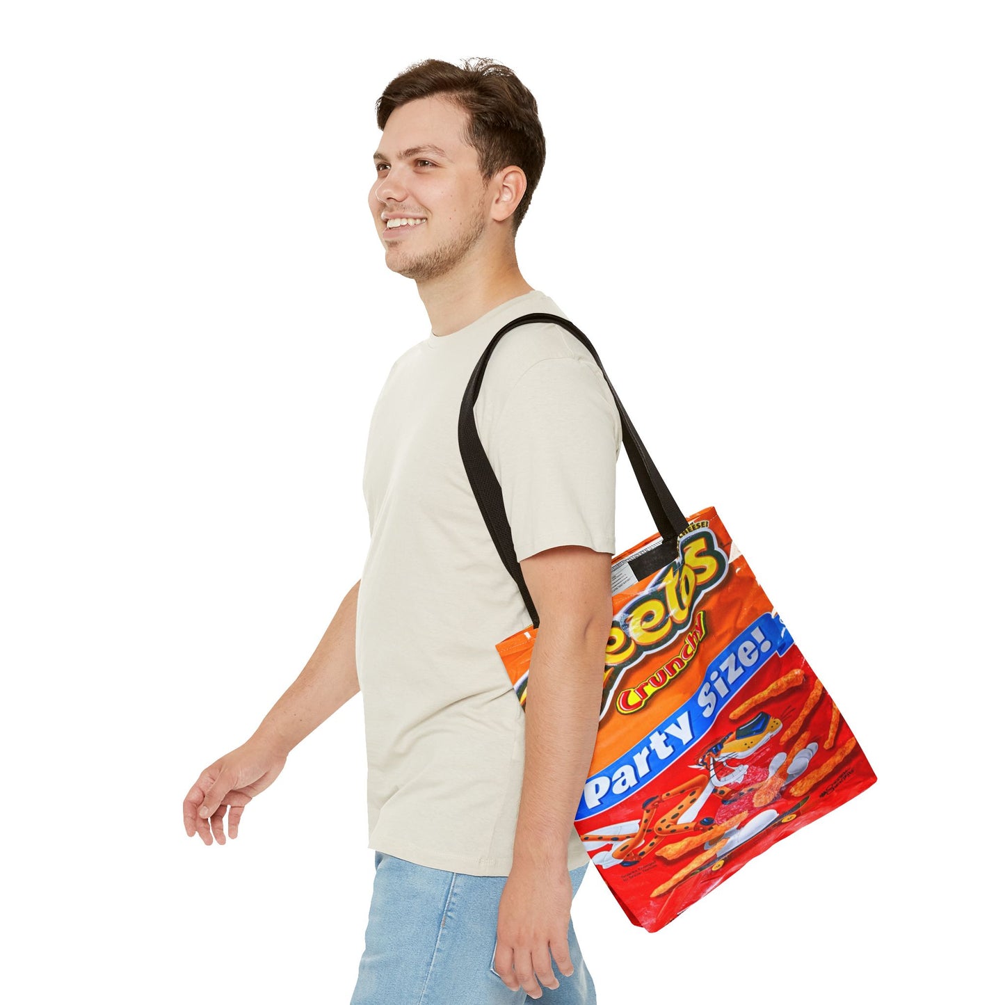 Cheetos Crunchy Party Size Tote Bag 16"x 16"