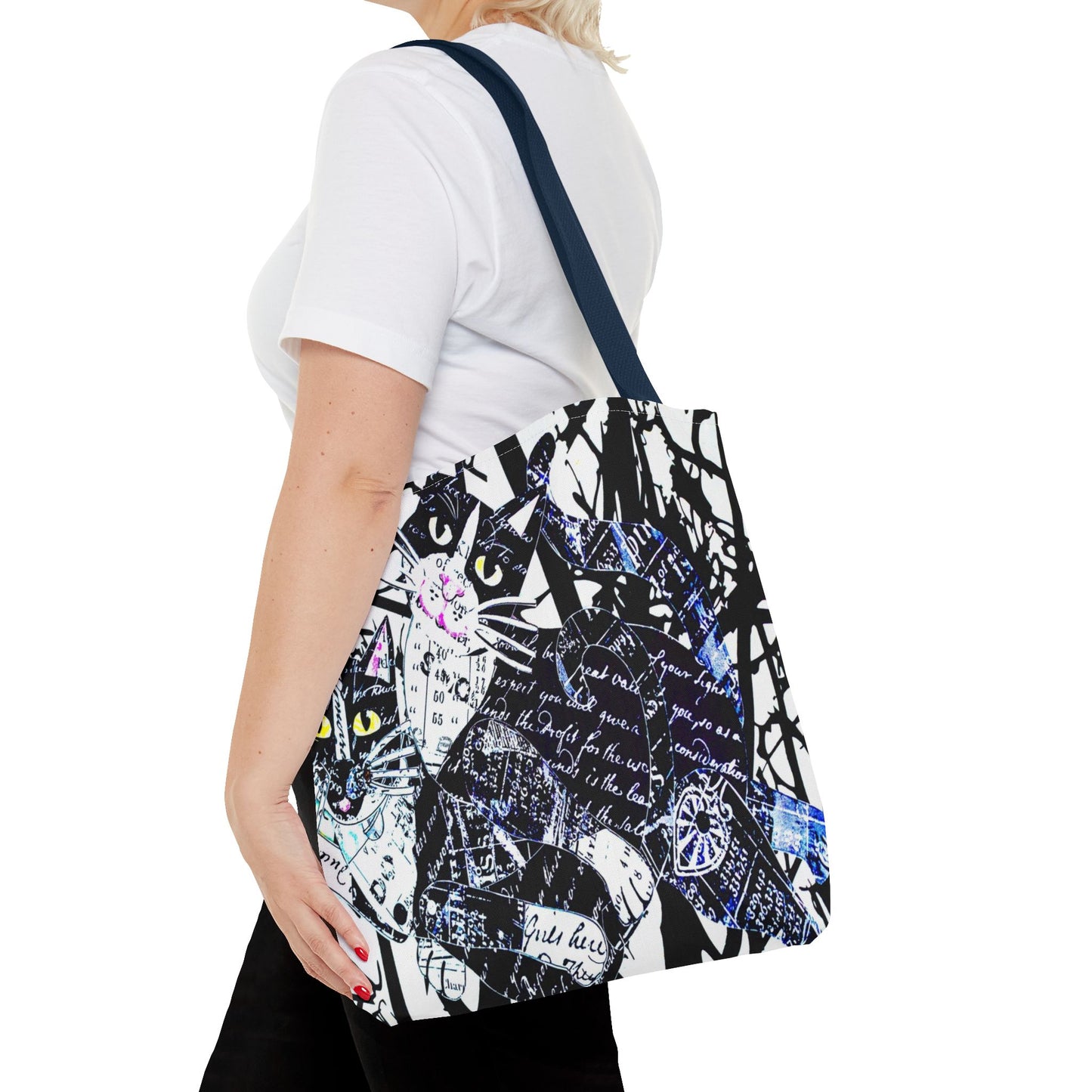 Cats Tuxedo Tote Bag 1