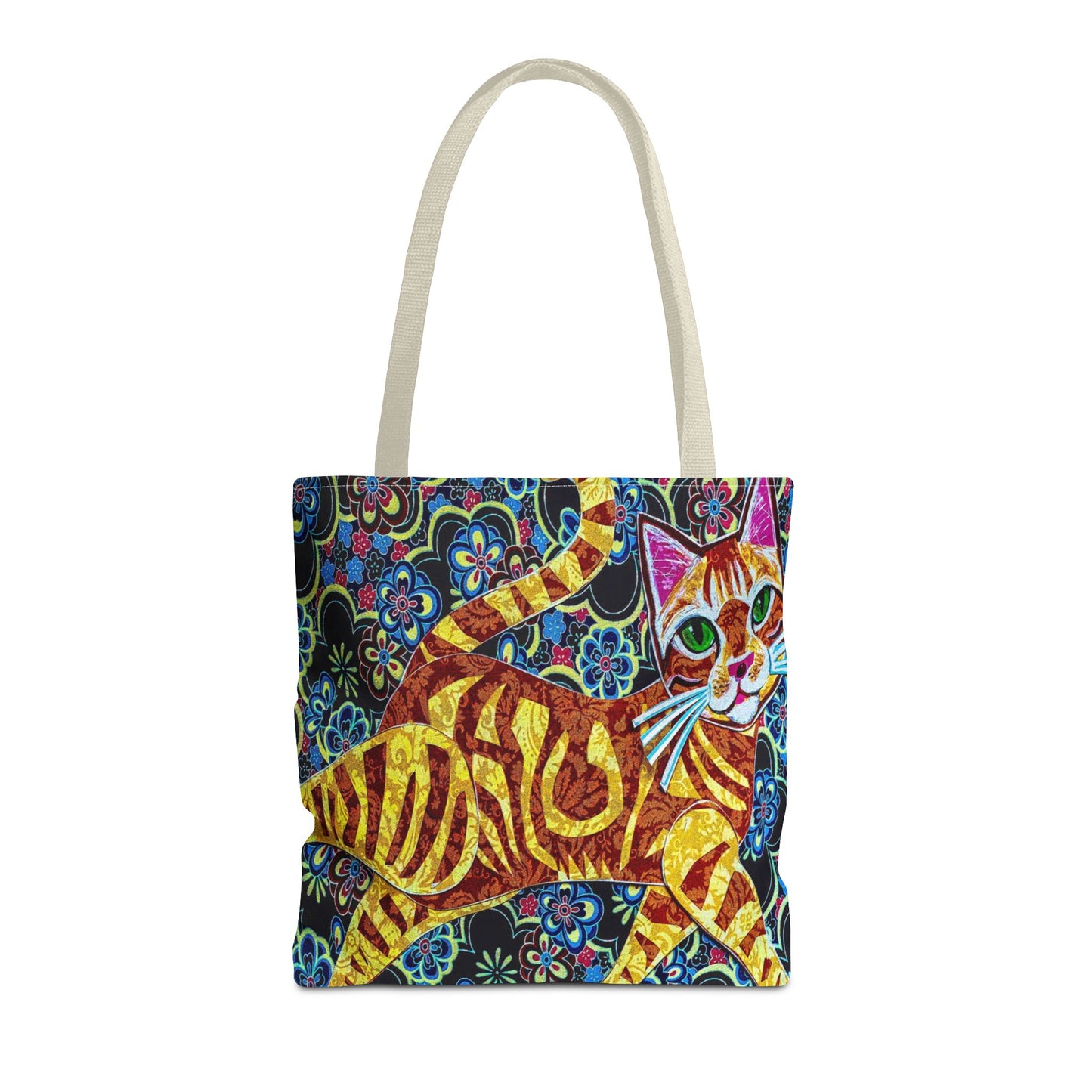 Cats Tote Bag Japanese Florals