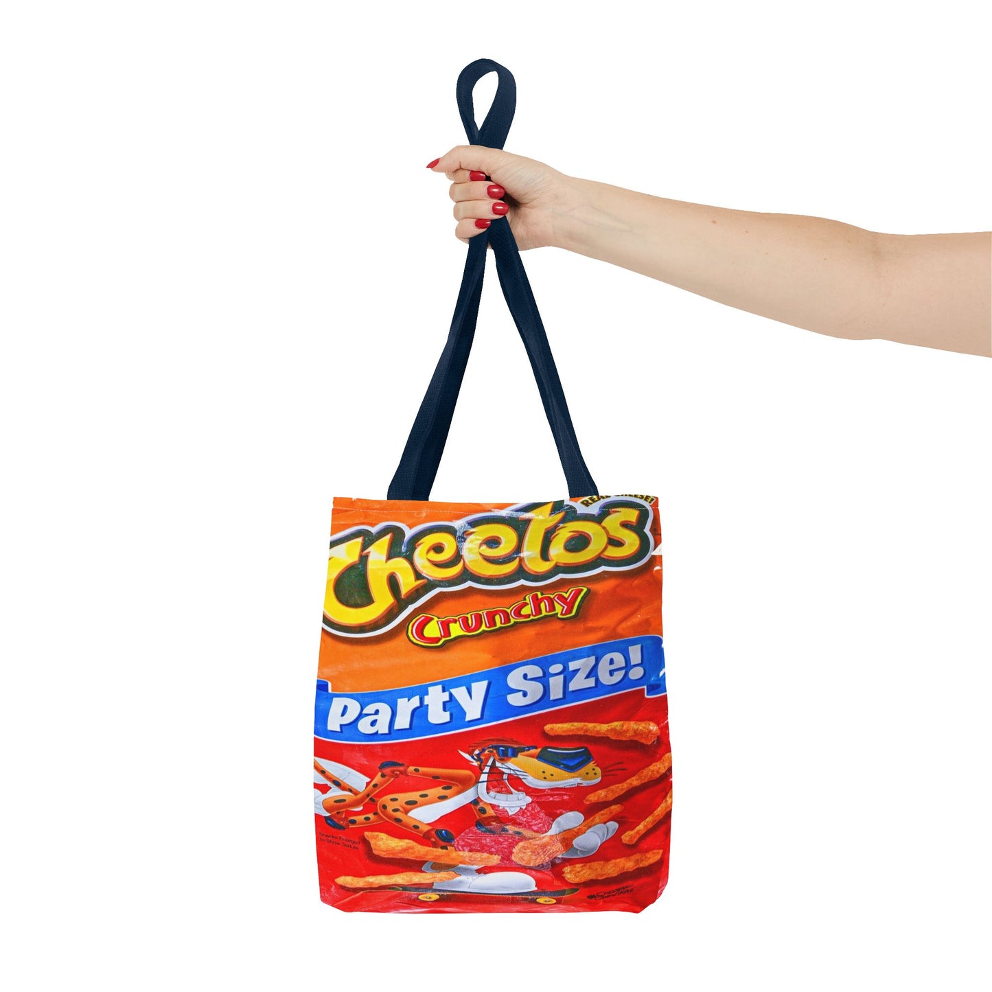 Cheetos Crunchy Party Size Tote Bag 13' X 13"