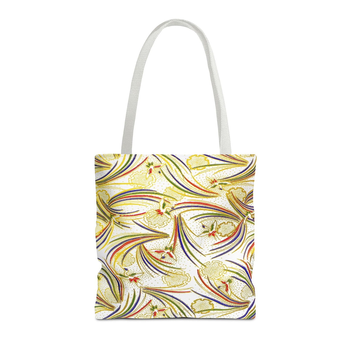 Tsuru Yukiwa Cranes Tote Bag / Yellow