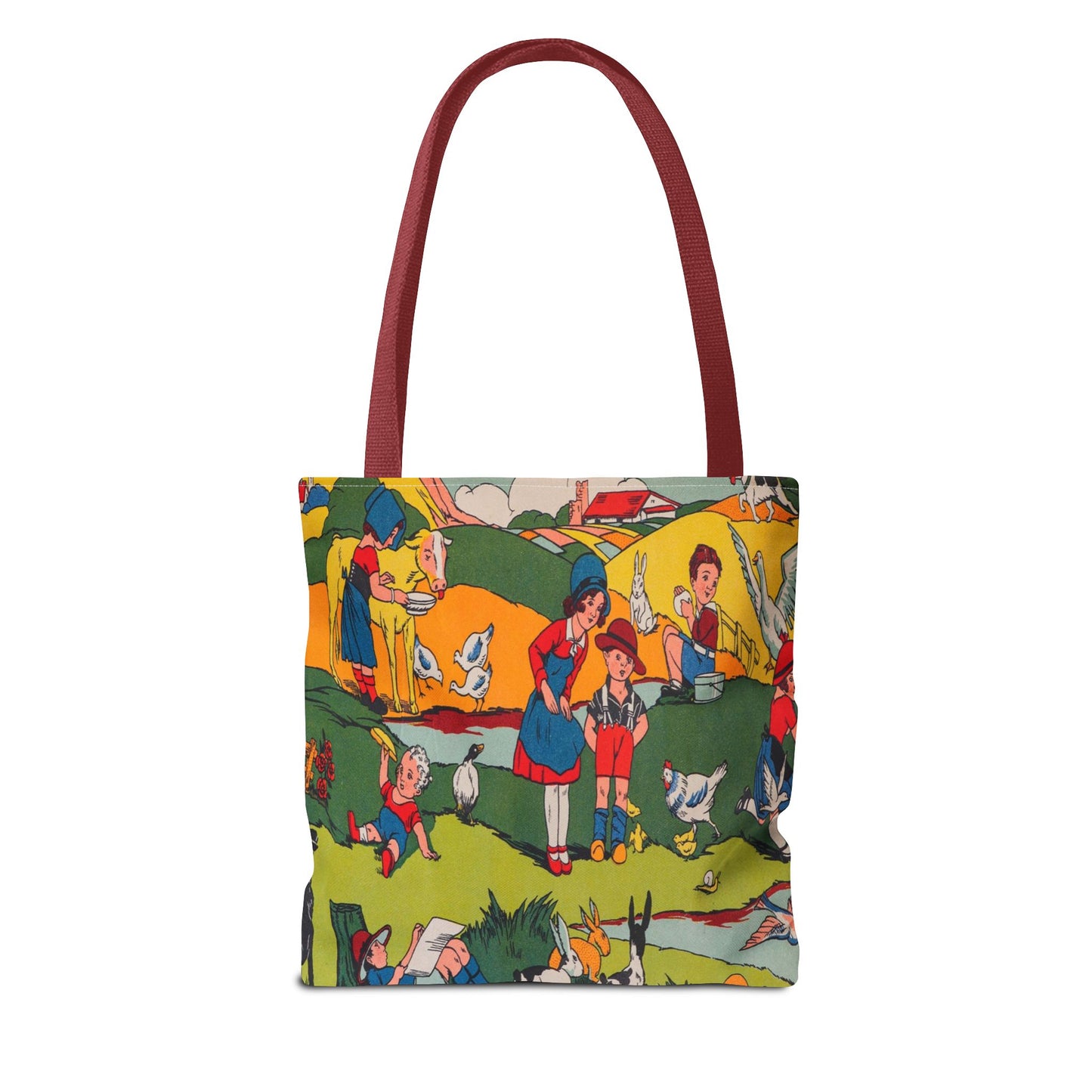 Art Deco Farm Tote Bag