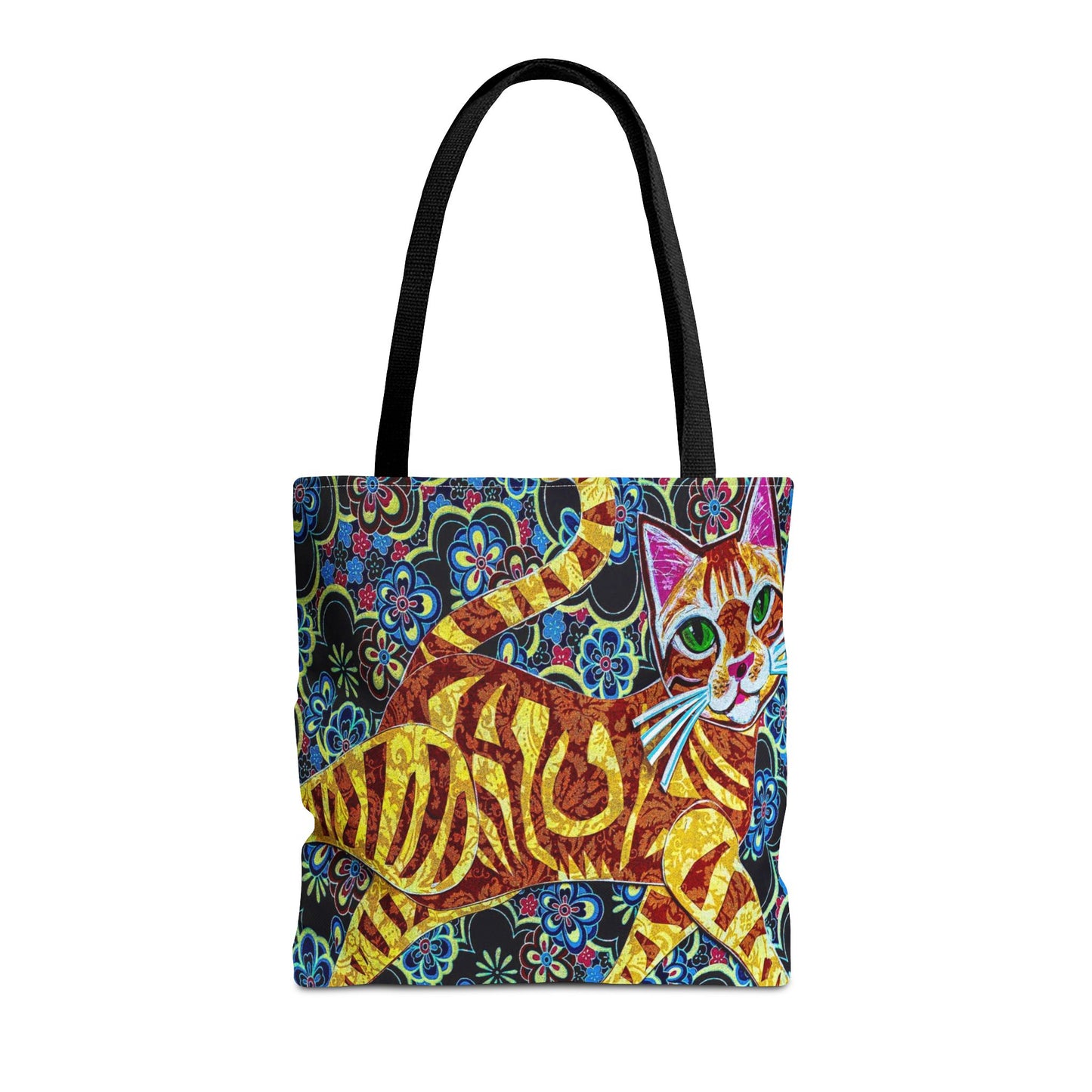 Cats Tote Bag Japanese Florals