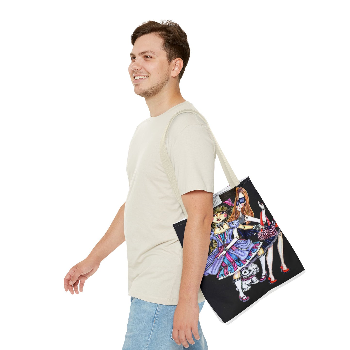 Anime Supermodels Tote Bag 2