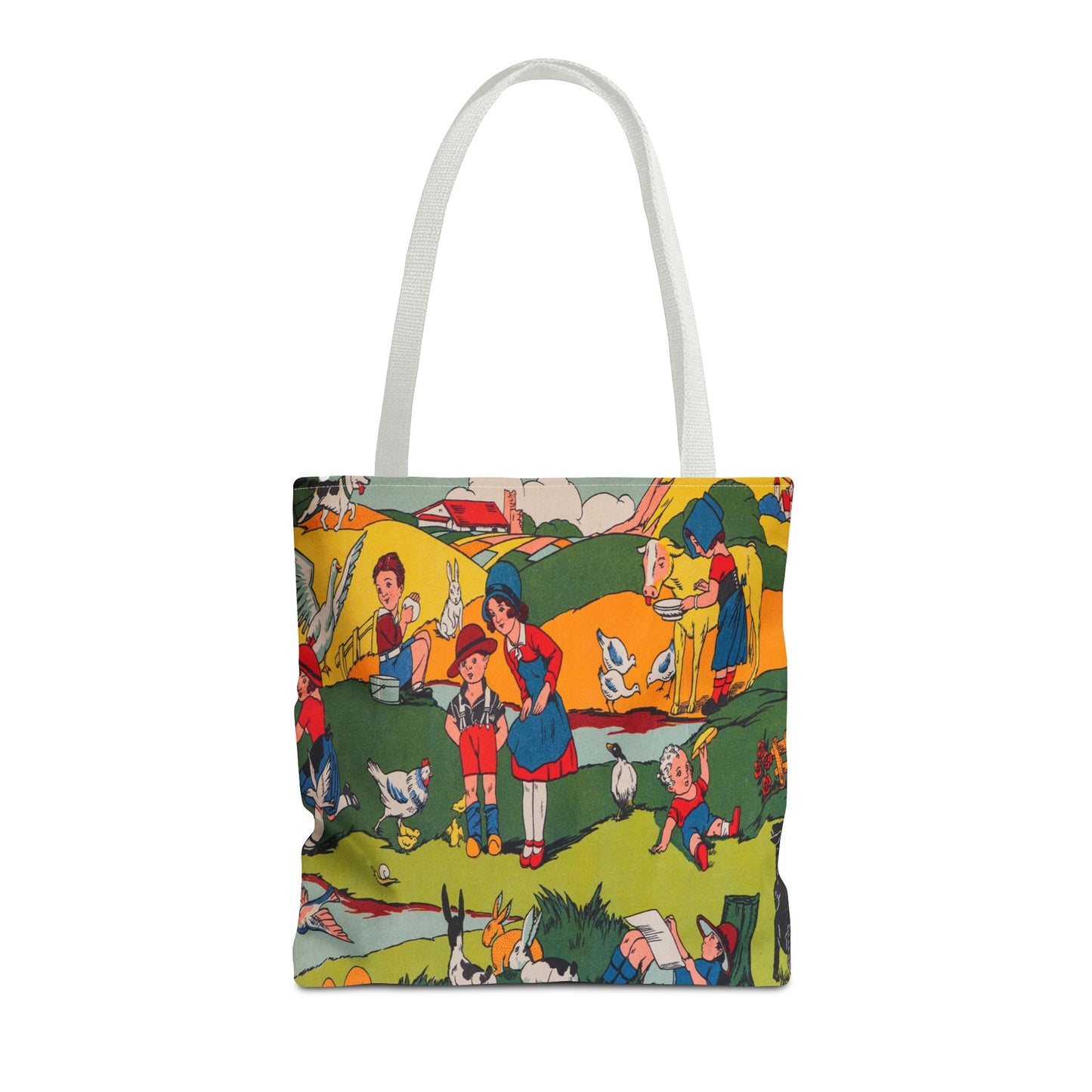 Art Deco Farm Tote Bag