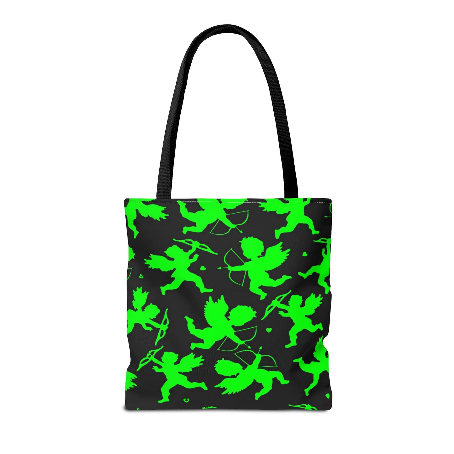 Cupids Tote Bag Neon Green