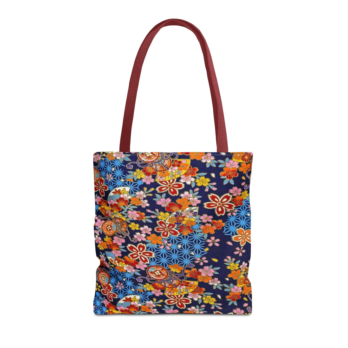Kimono Flowers Tote Bag