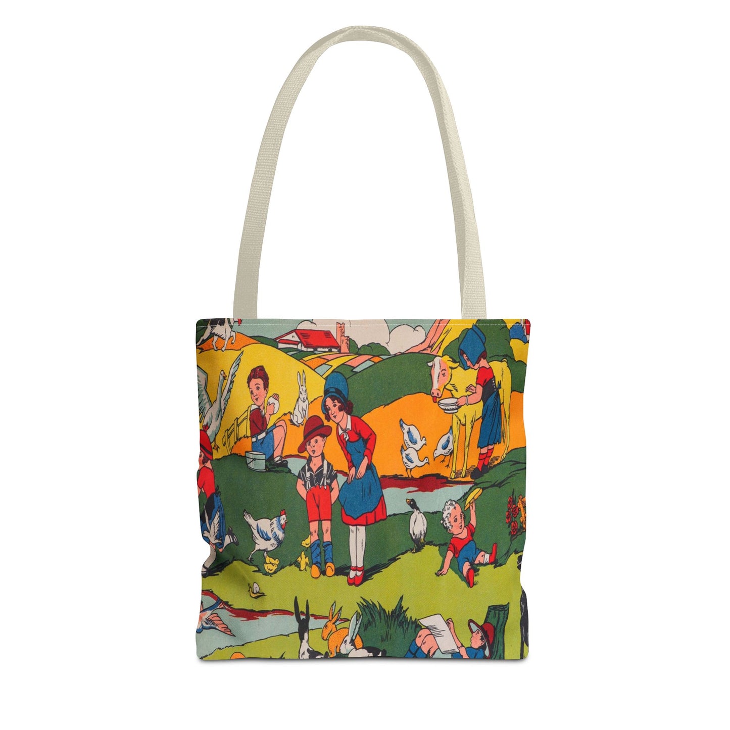 Art Deco Farm Tote Bag