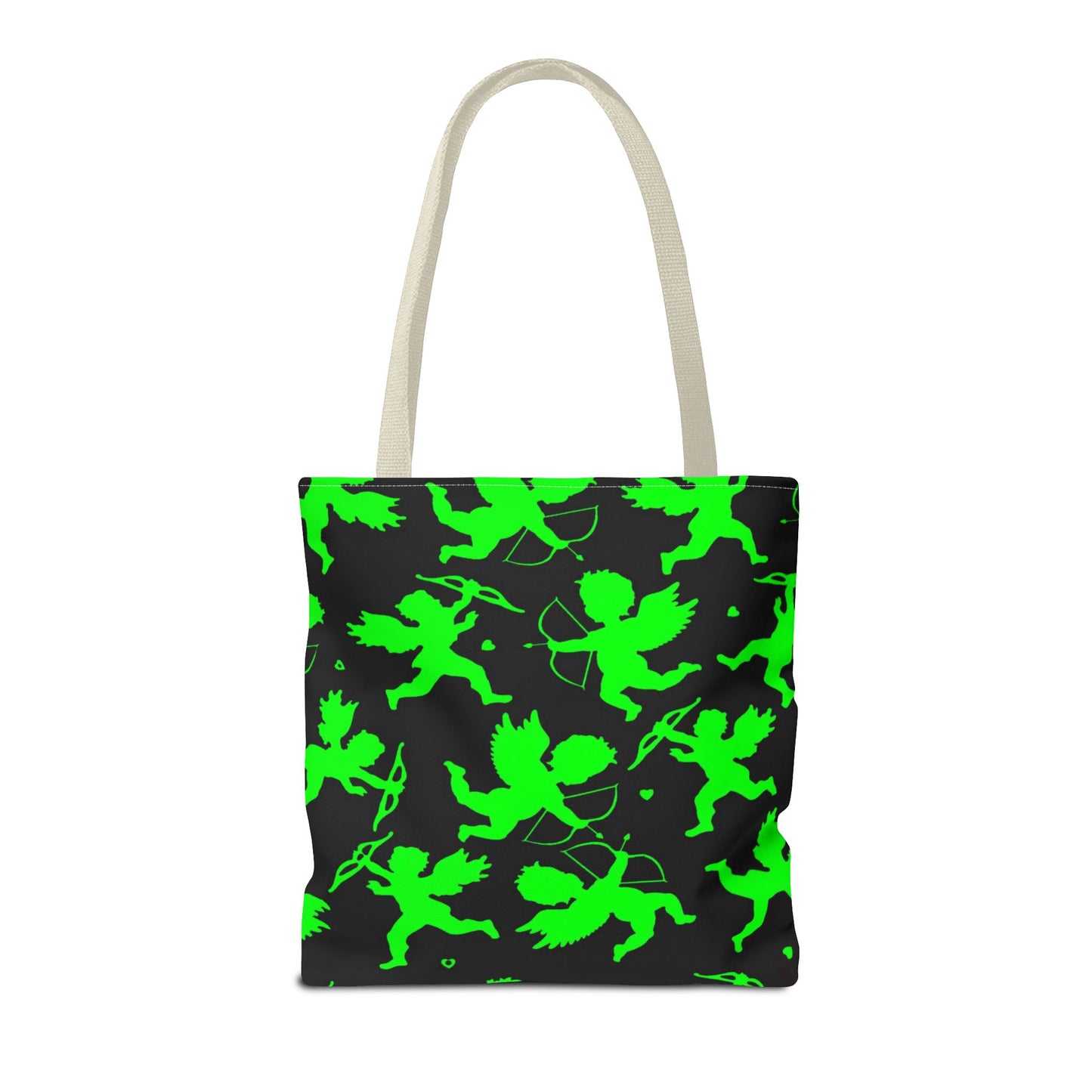 Cupids Tote Bag Neon Green
