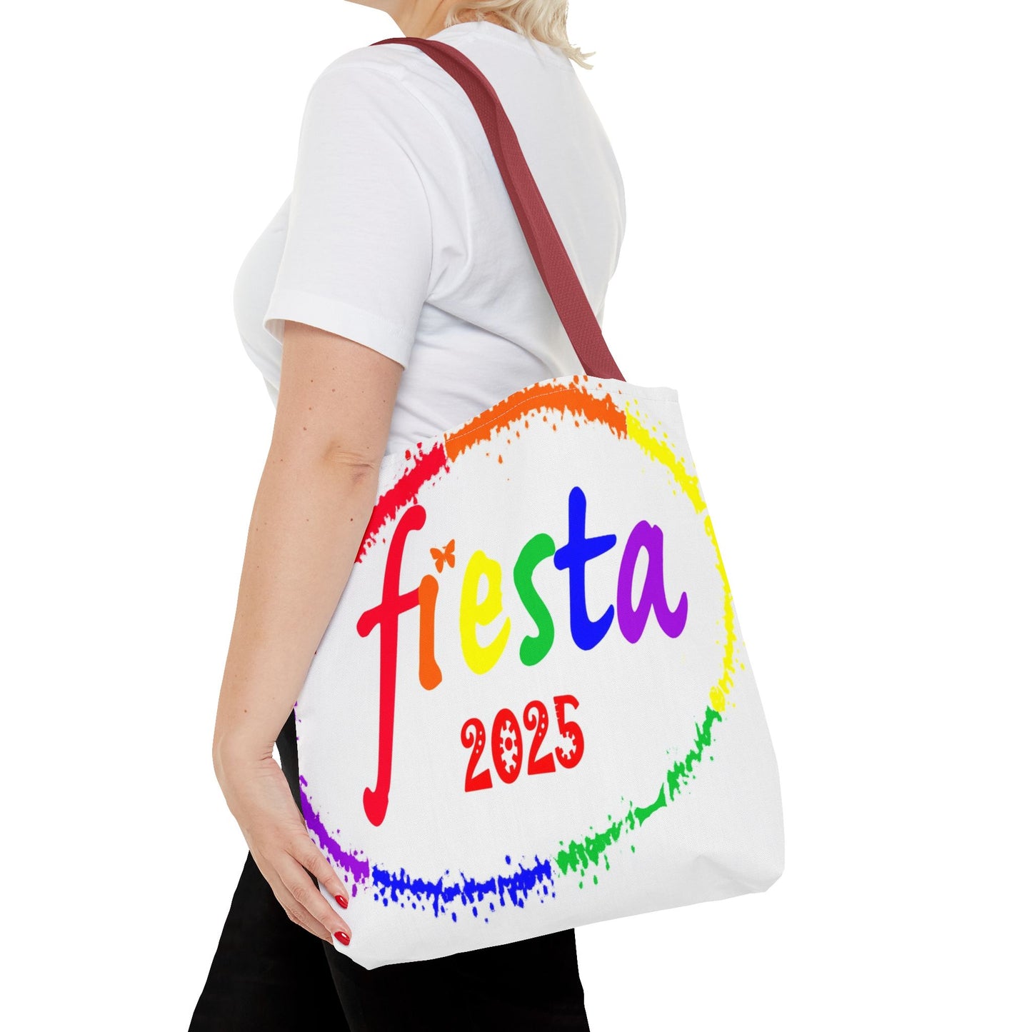 Fiesta 2025 Pride Tote Bag 16"x16"