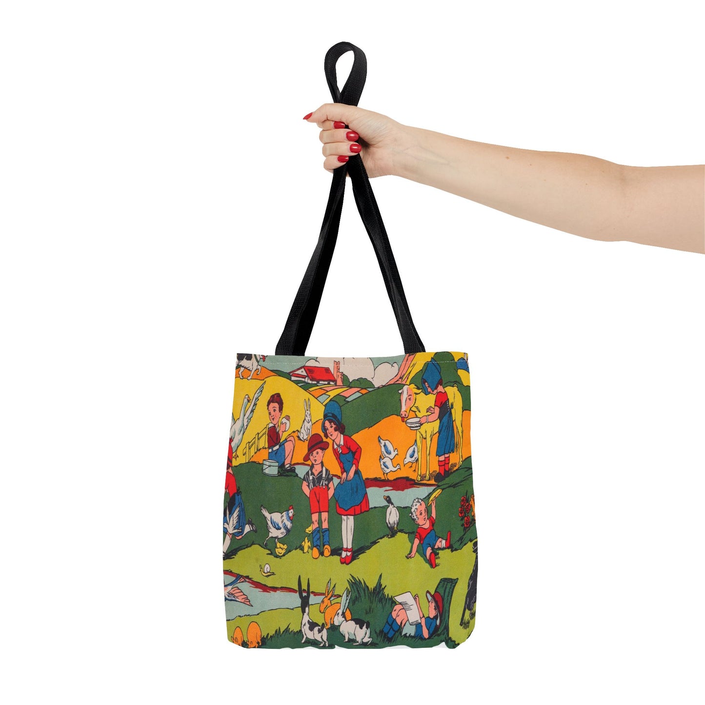 Art Deco Farm Tote Bag