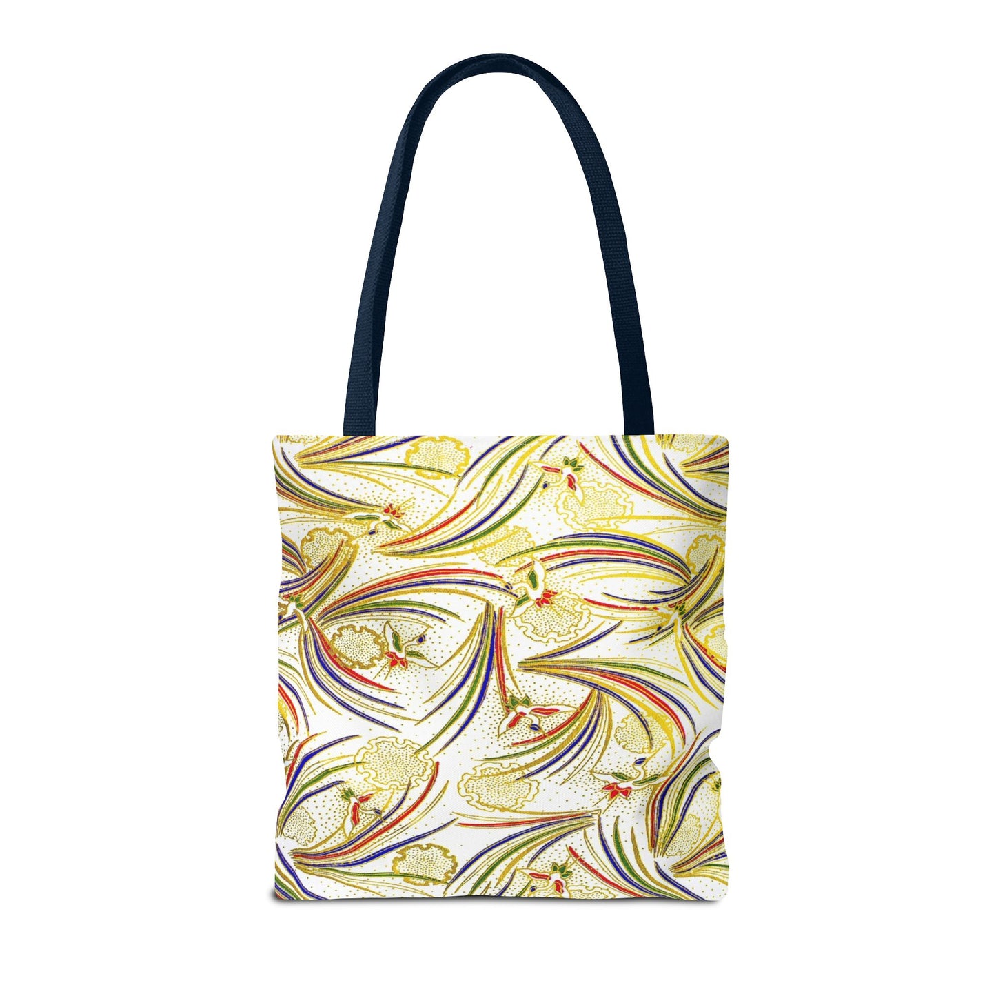 Tsuru Yukiwa Cranes Tote Bag / Yellow
