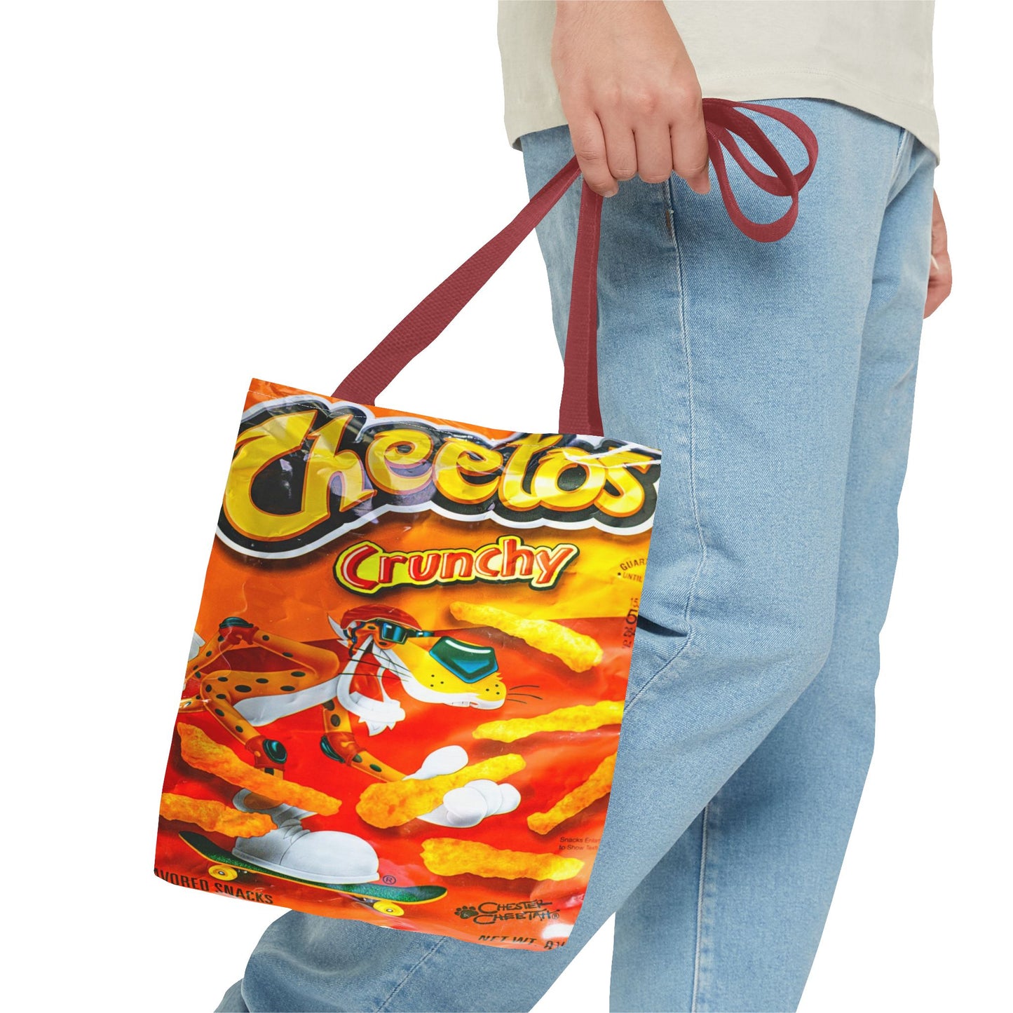 Cheetos Cheesy Crunchy Tote Bag 13"x13"