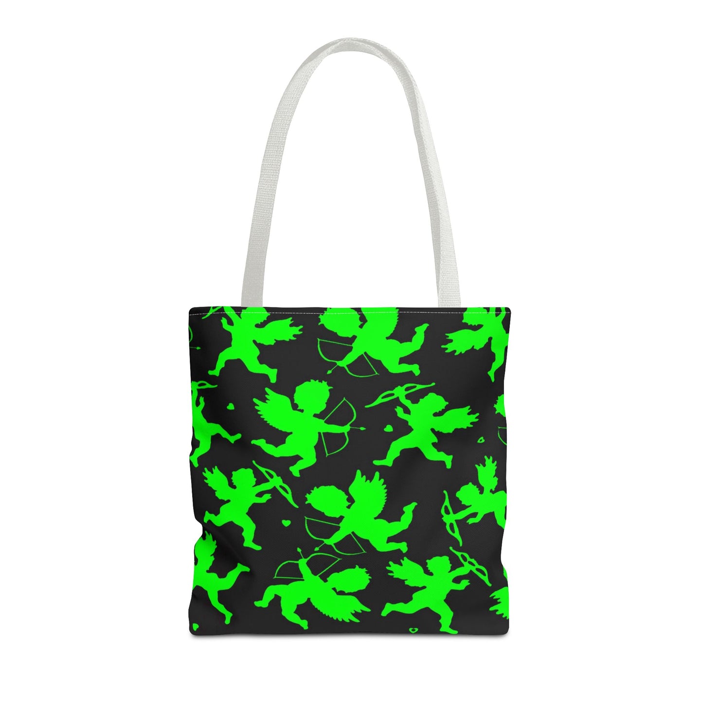 Cupids Tote Bag Neon Green