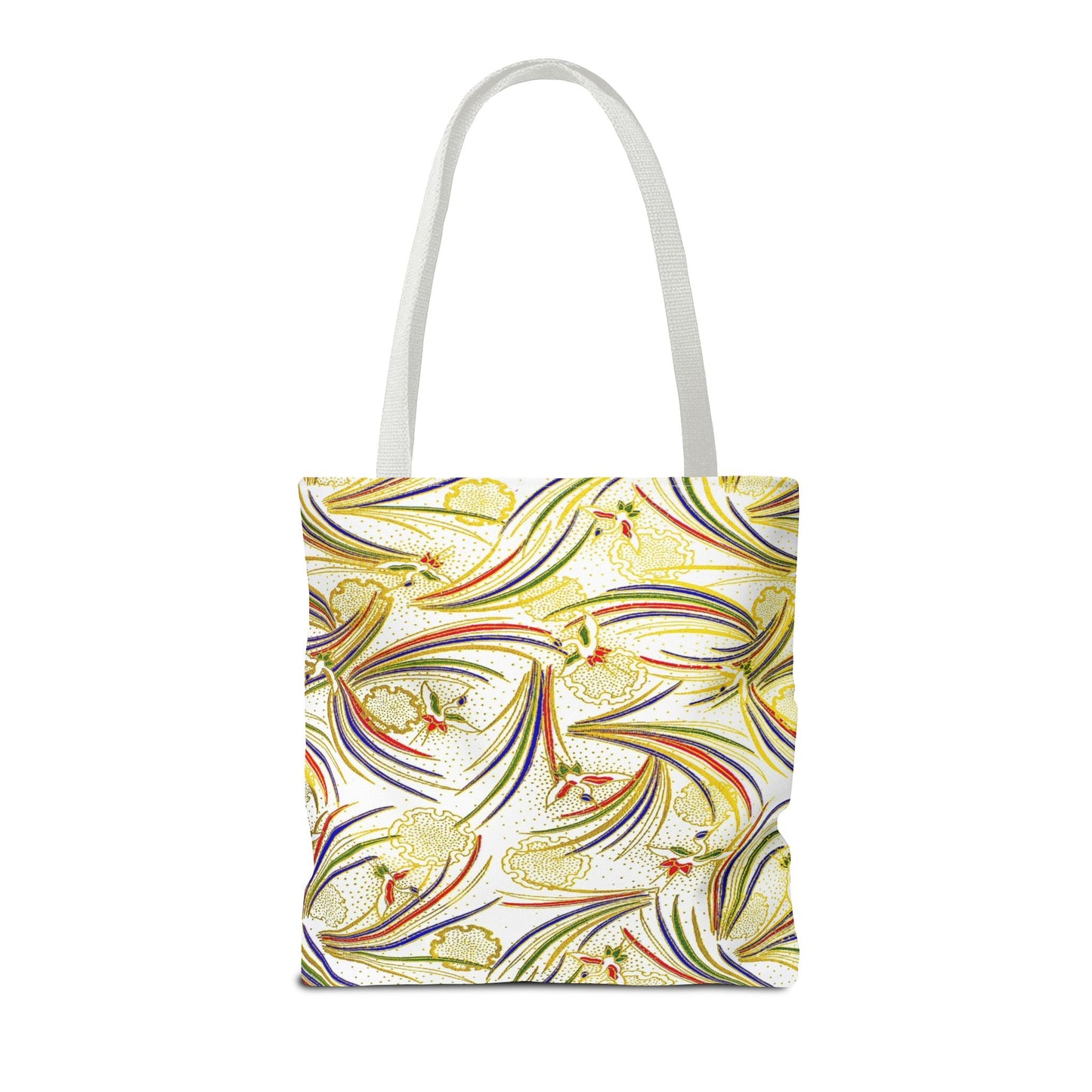 Tsuru Yukiwa Cranes Tote Bag / Yellow
