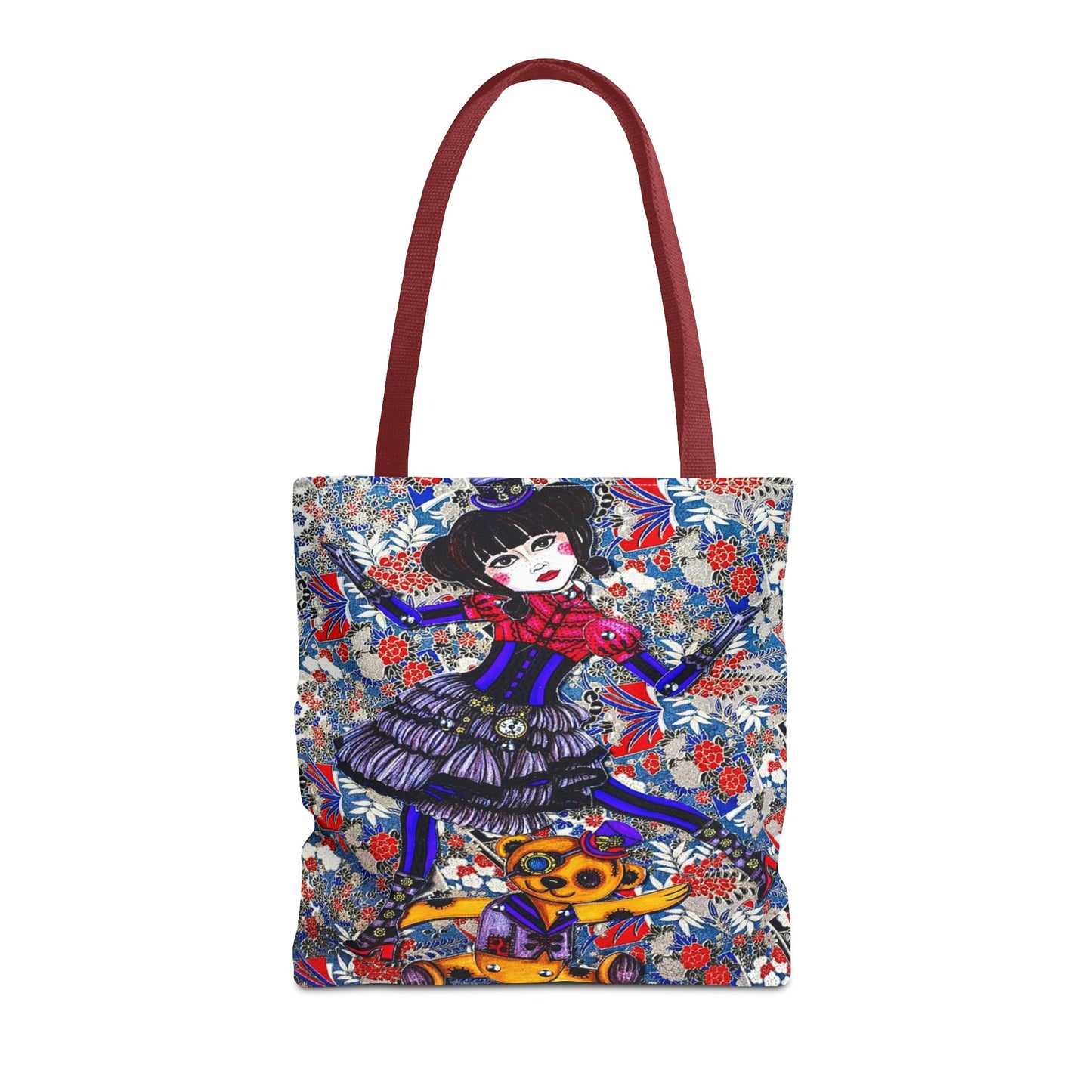 Gothic Steampunk Tote Bag 1