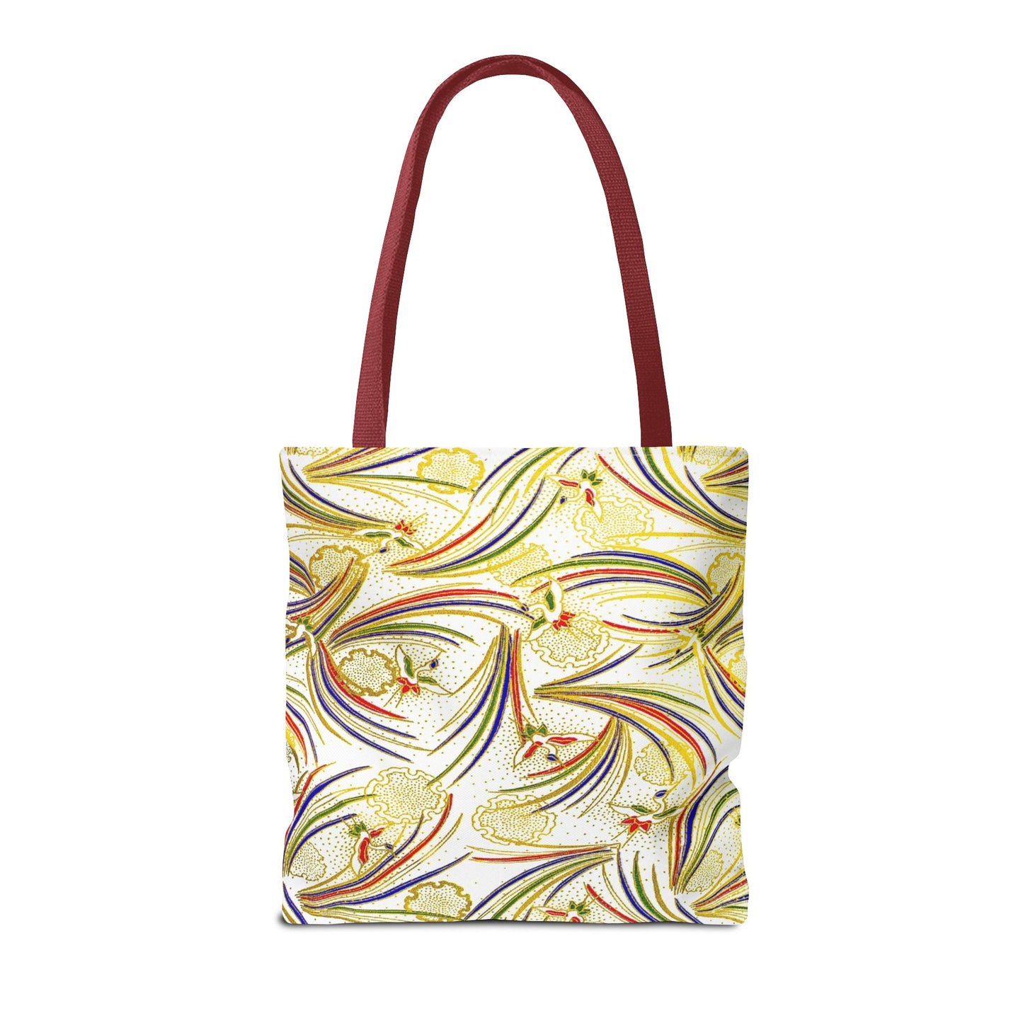 Tsuru Yukiwa Cranes Tote Bag / Yellow