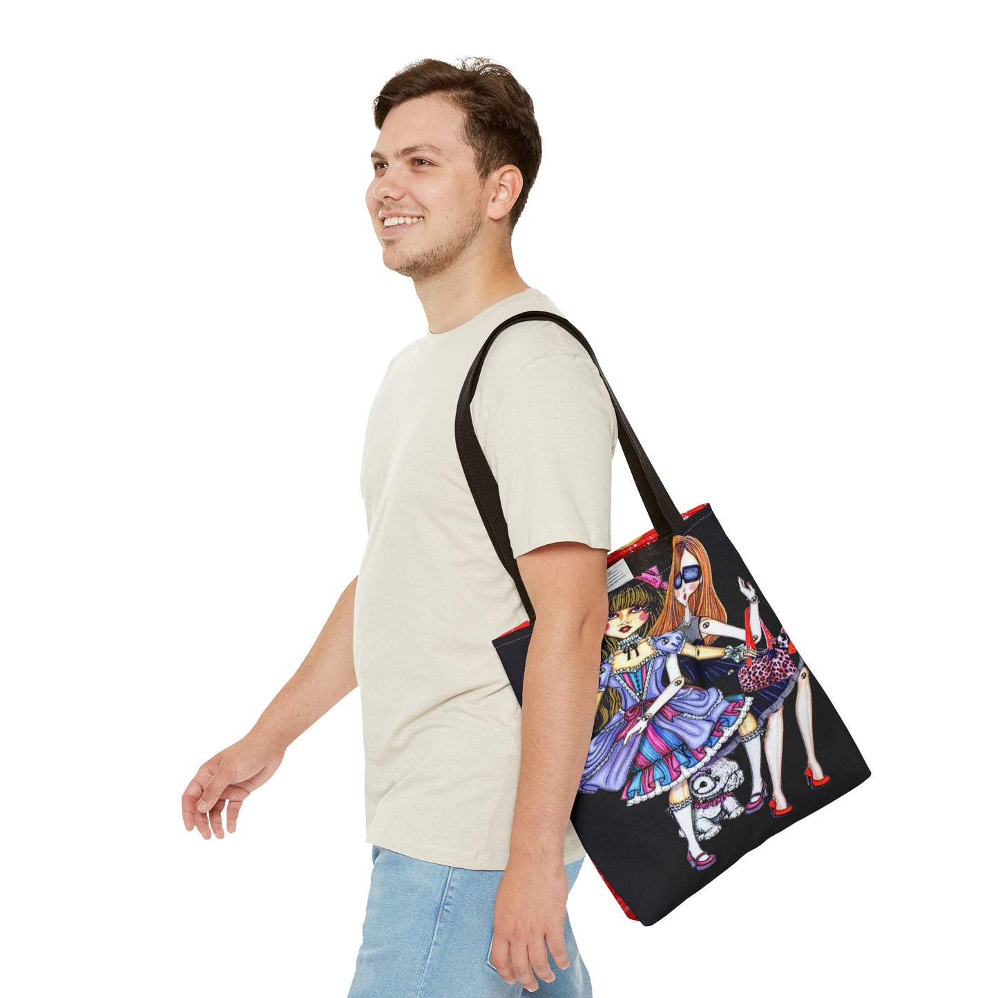 Anime Super Models Tote Bag 3
