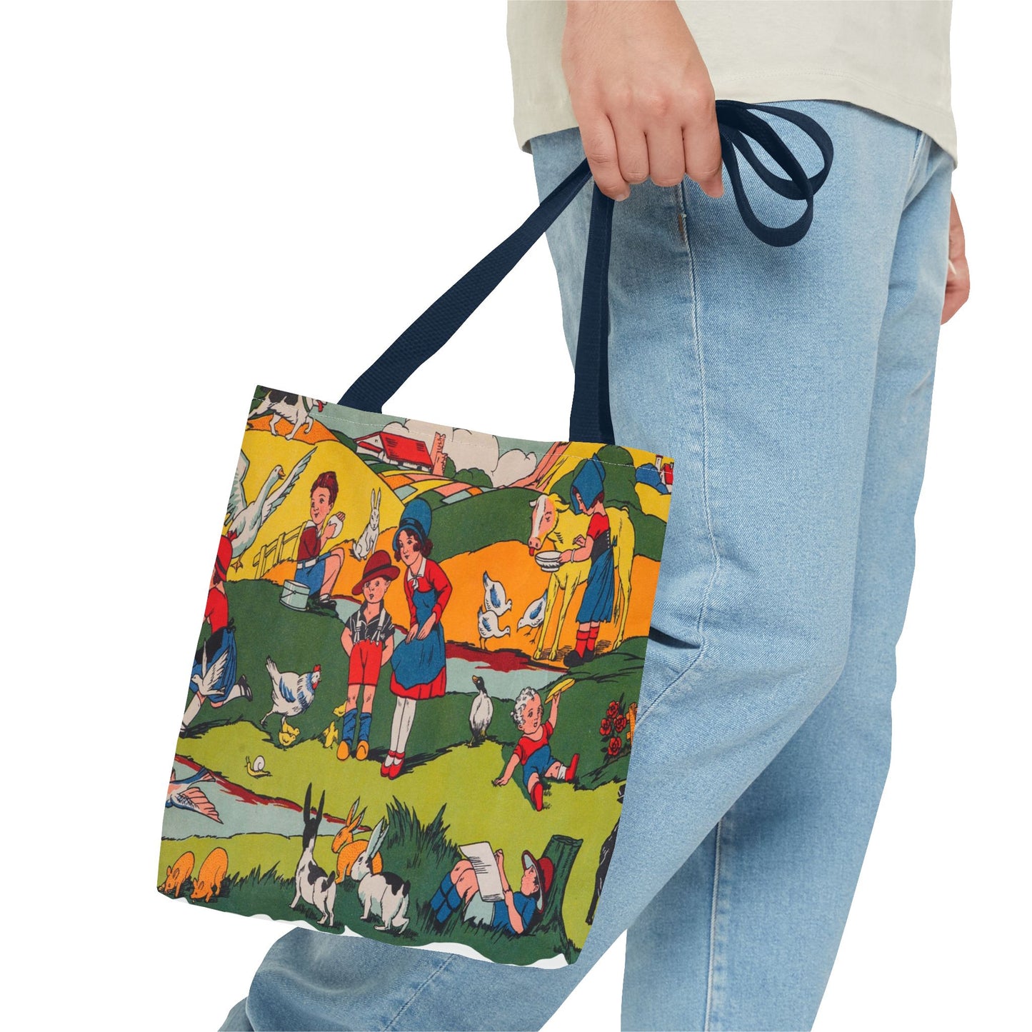 Art Deco Farm Tote Bag