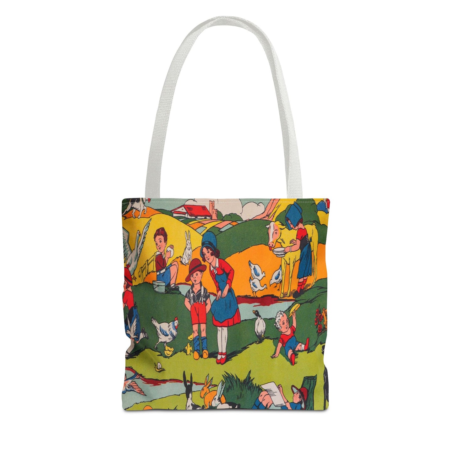Art Deco Farm Tote Bag