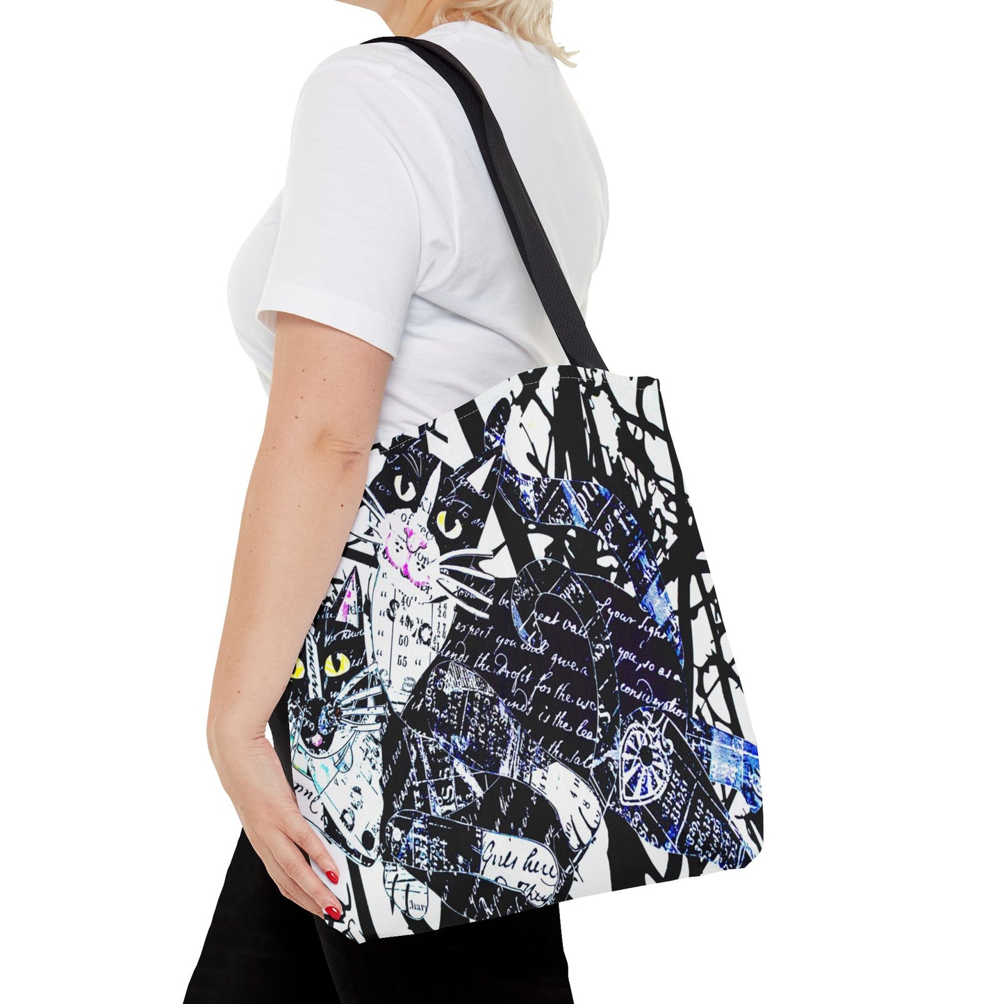 Cats Tuxedo Tote Bag 1