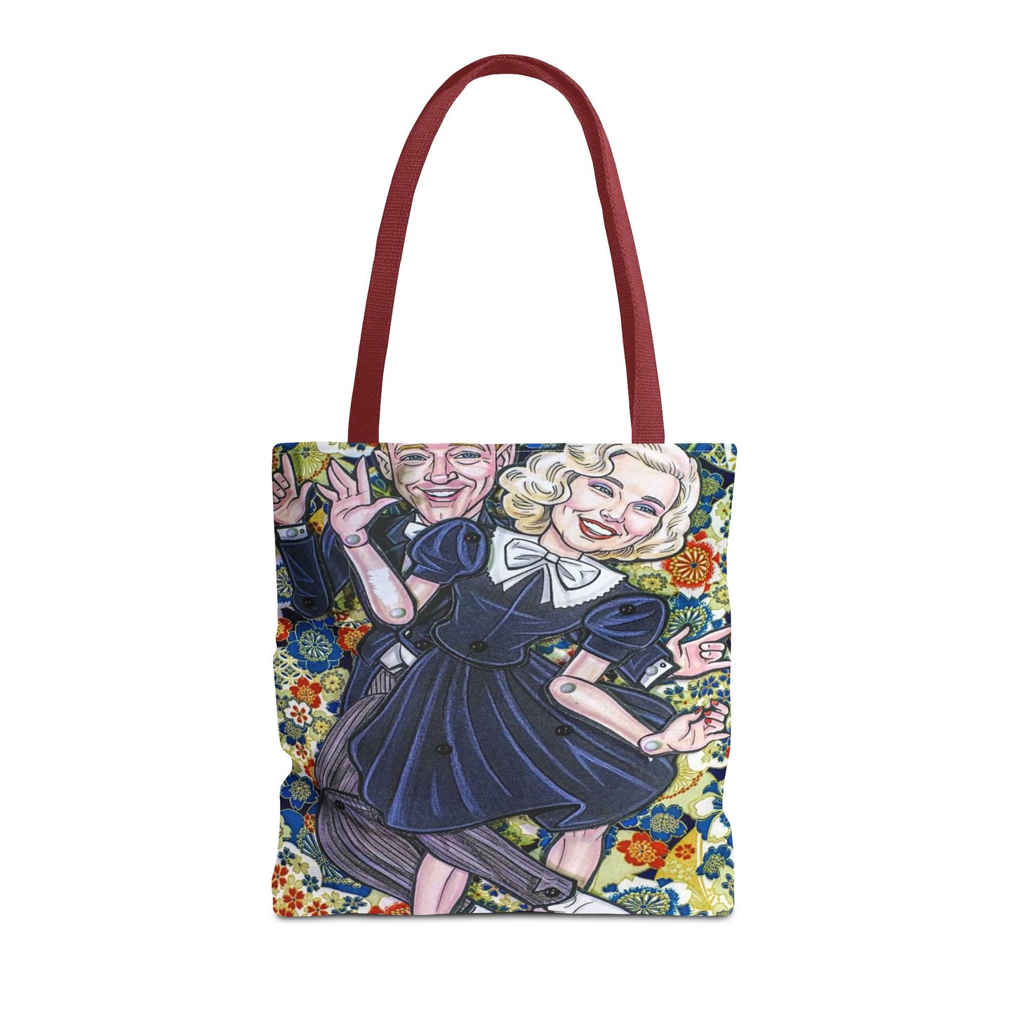 Fred Astaire Ginger Rodgers Dancing Stars Tote Bag 3