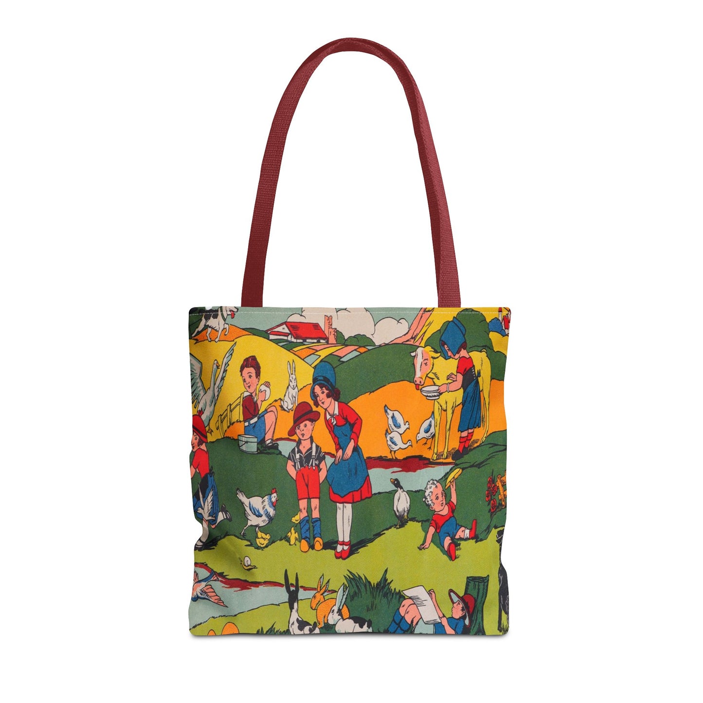Art Deco Farm Tote Bag