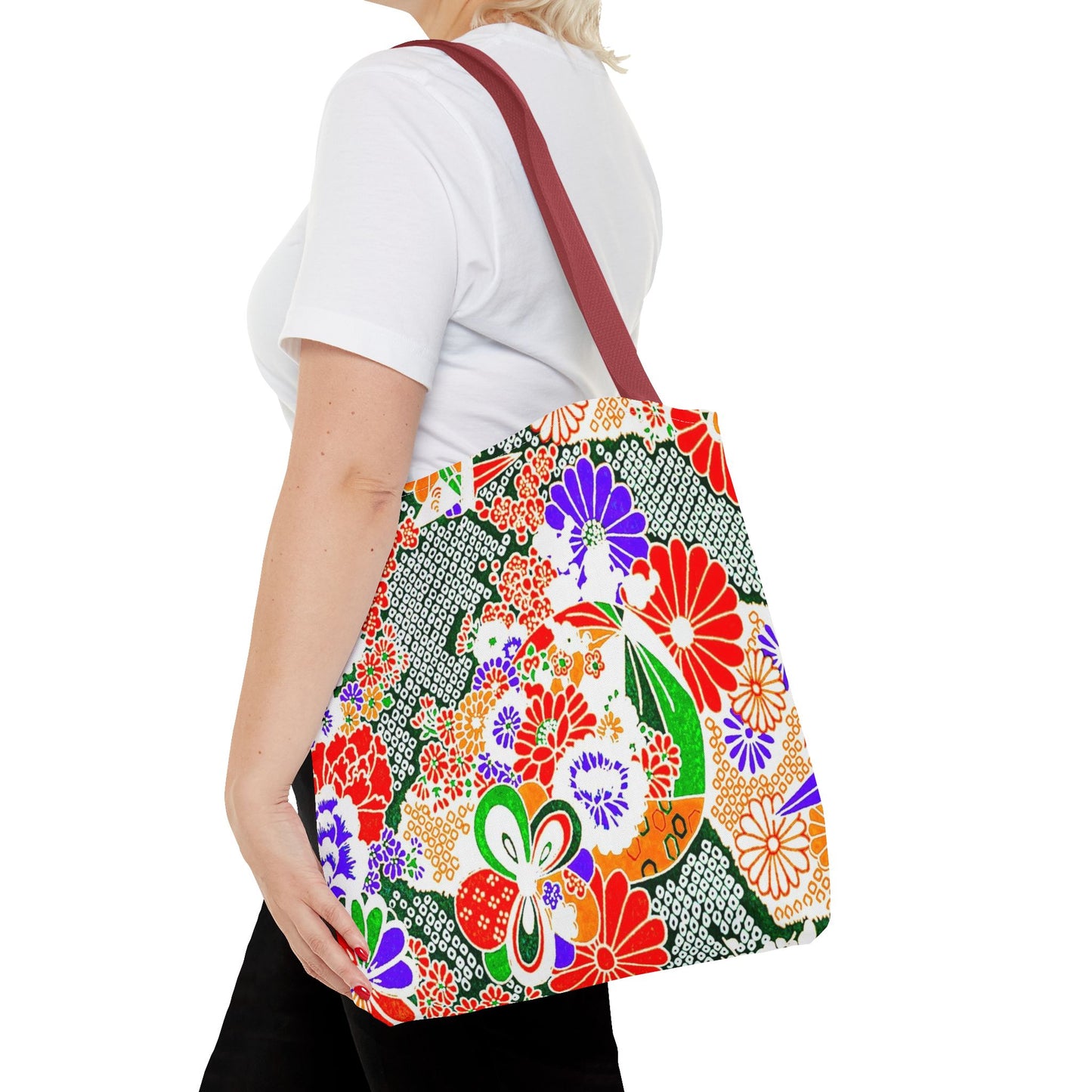 Maui Purple Orange Tote