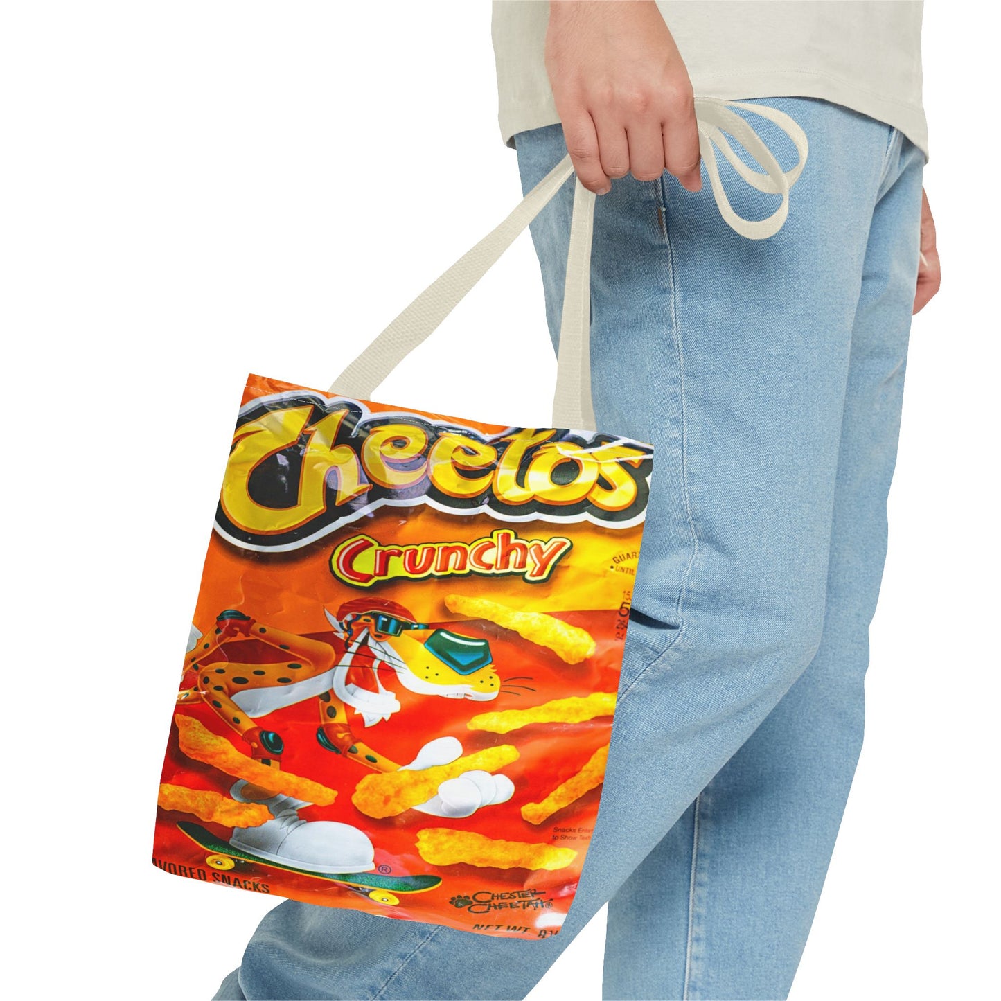 Cheetos Cheesy Crunchy Tote Bag 13"x13"