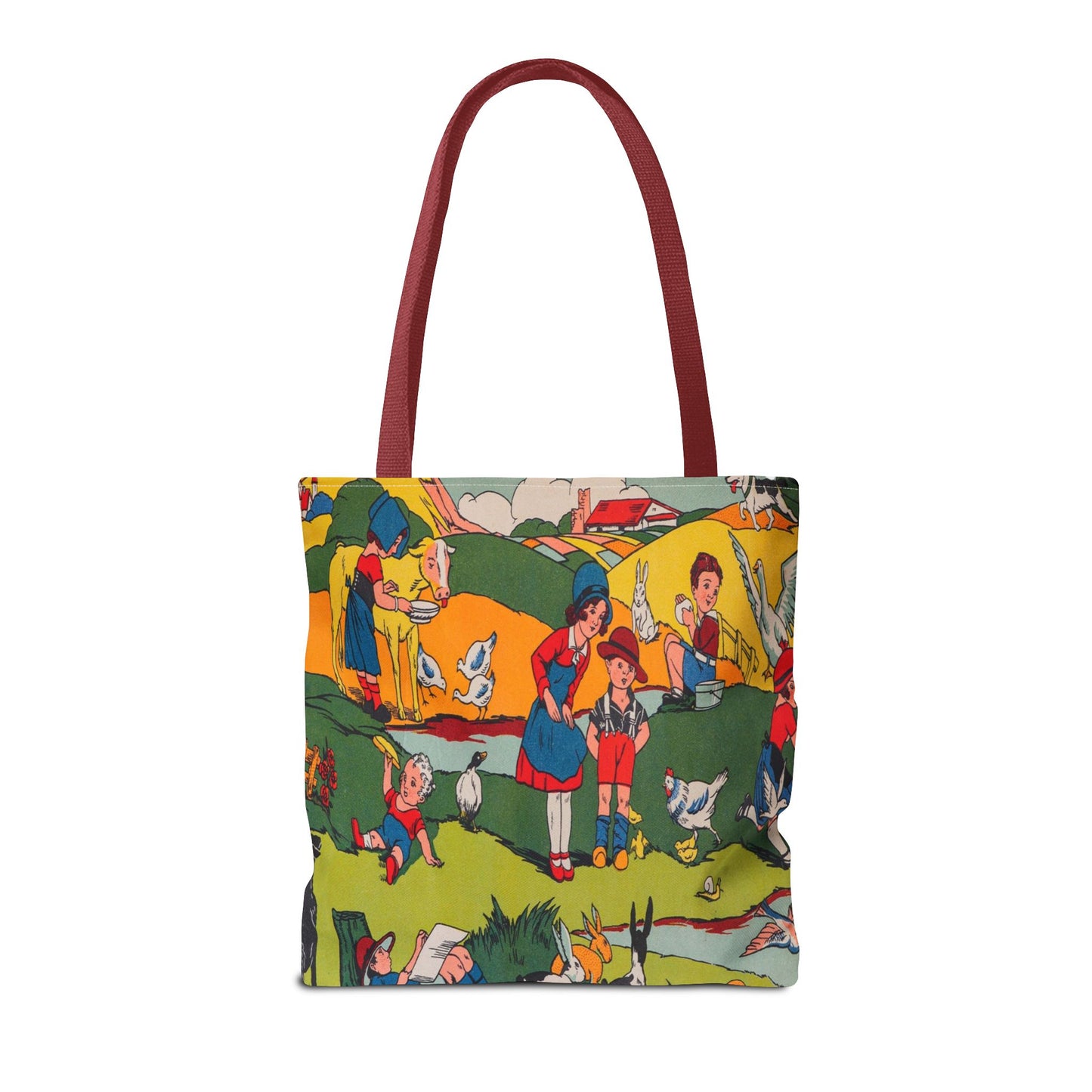 Art Deco Farm Tote Bag