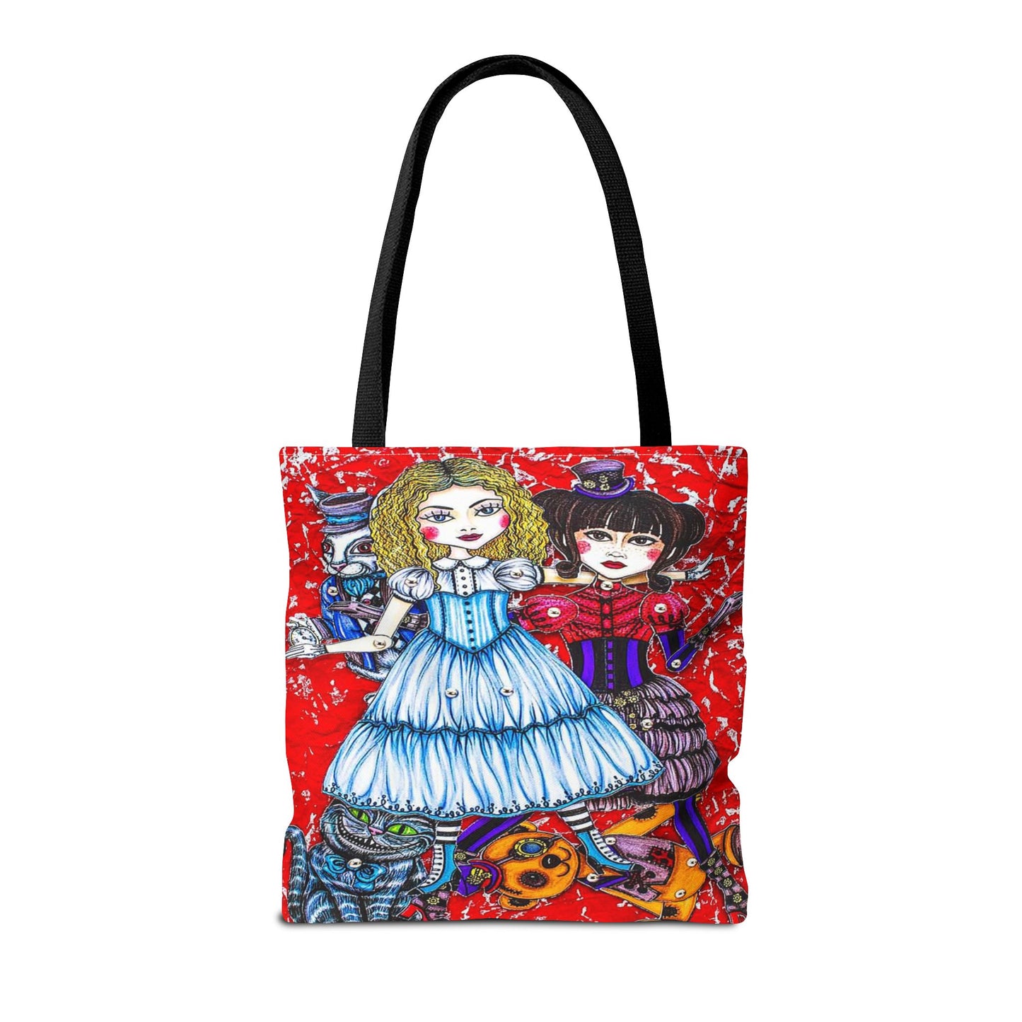 Gothic Steampunk Anime Doll Tote Bag 3