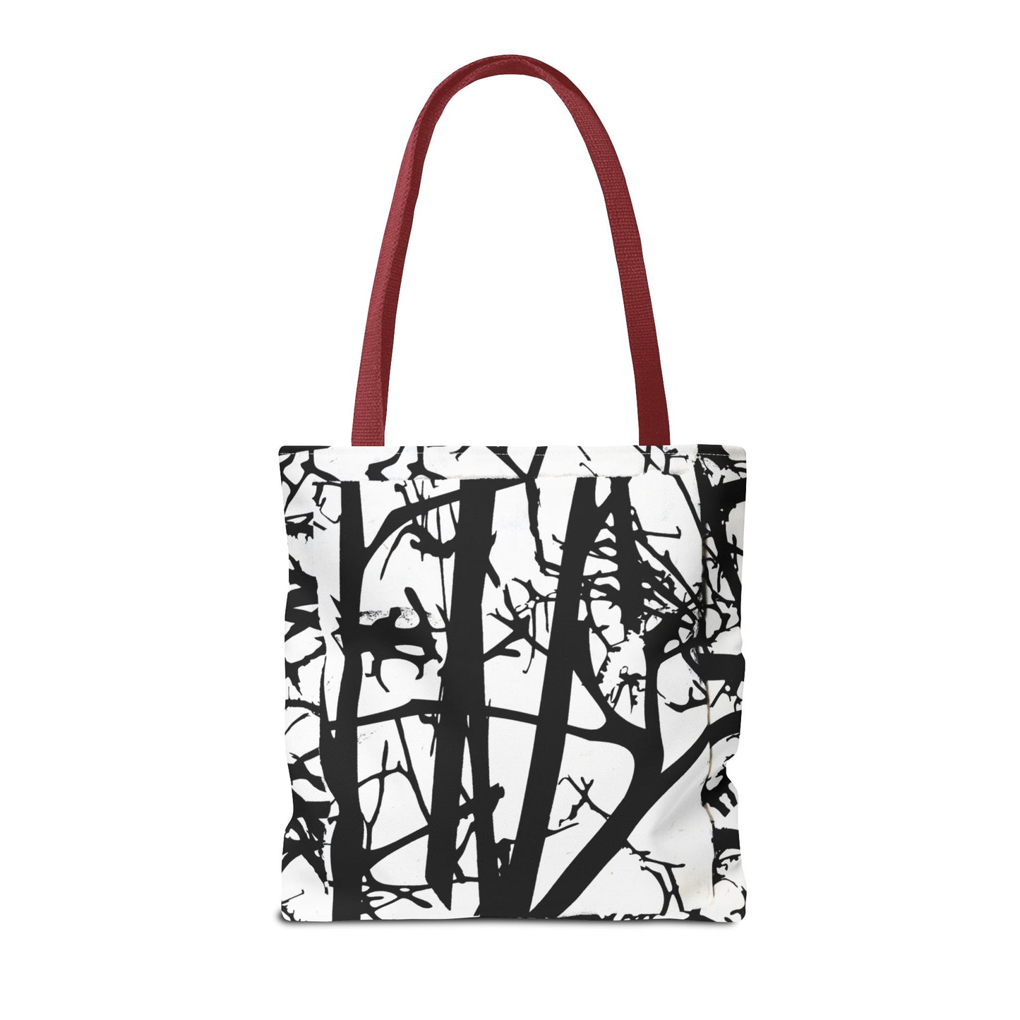 Black Trees Tote Bag