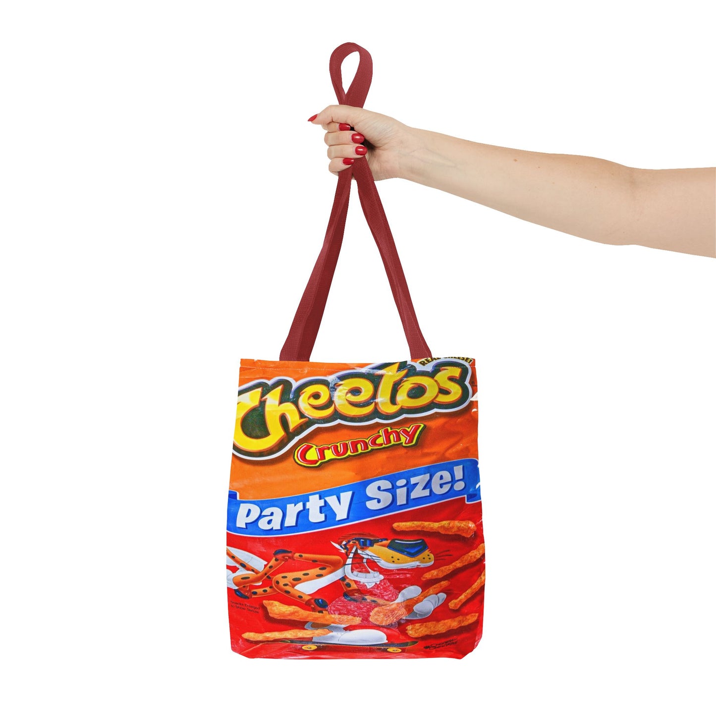 Cheetos Crunchy Party Size Tote Bag 13' X 13"