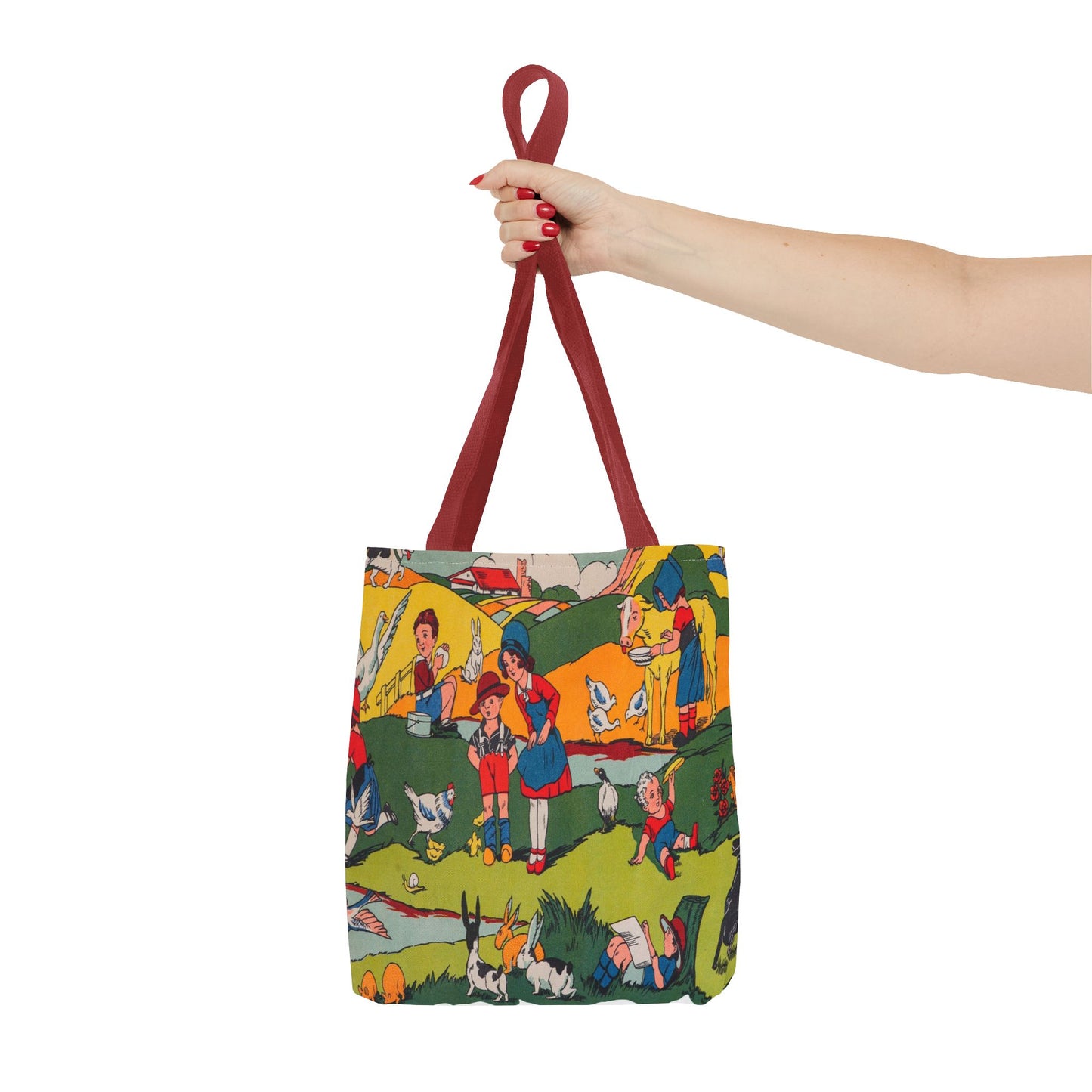 Art Deco Farm Tote Bag